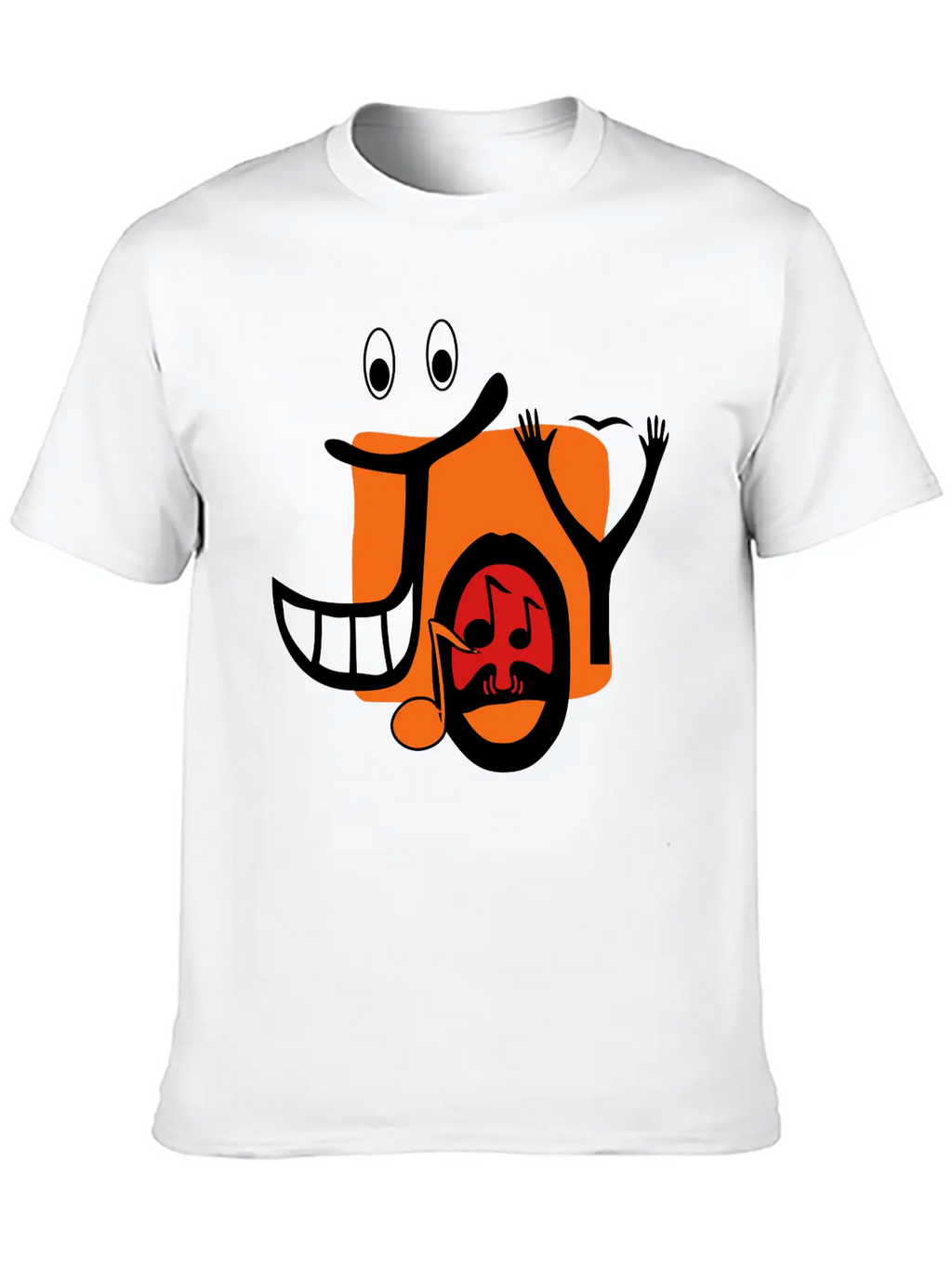 JOY! Breathable Graphic T-Shirt – Perfect For Casual Days