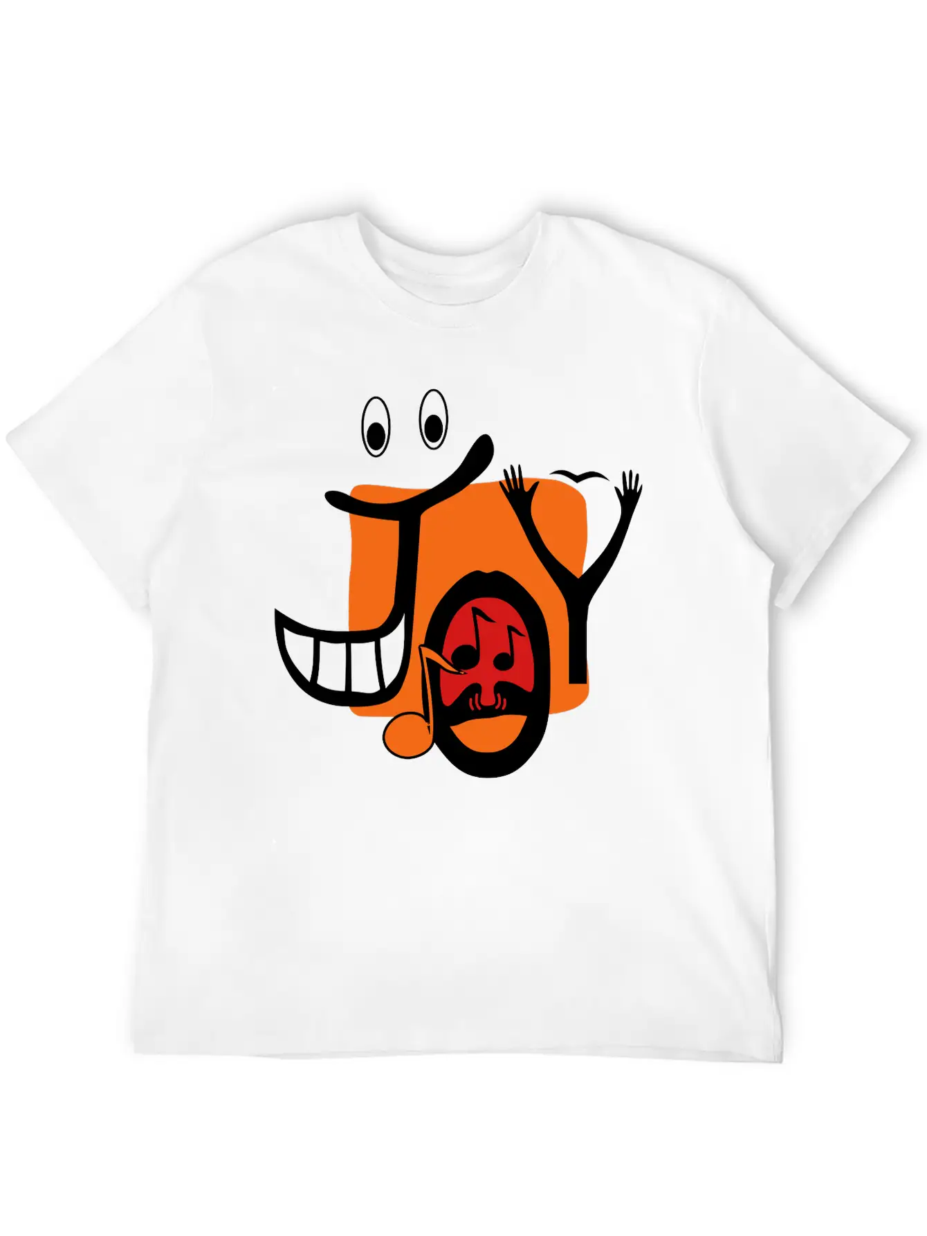 JOY! Breathable Graphic T-Shirt – Perfect For Casual Days