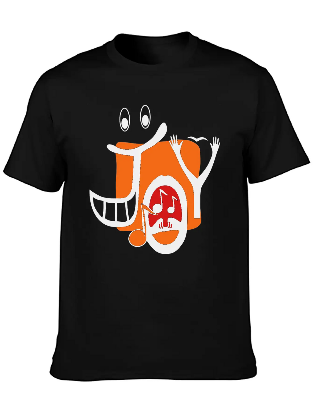 JOY! Breathable Graphic T-Shirt – Perfect For Casual Days