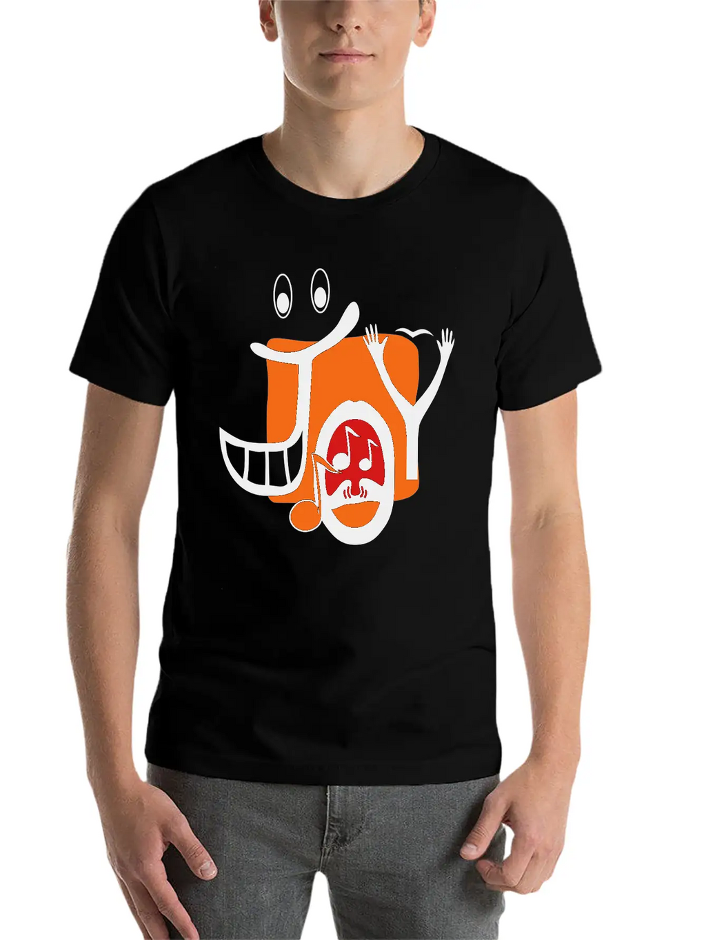 JOY! Breathable Graphic T-Shirt – Perfect For Casual Days