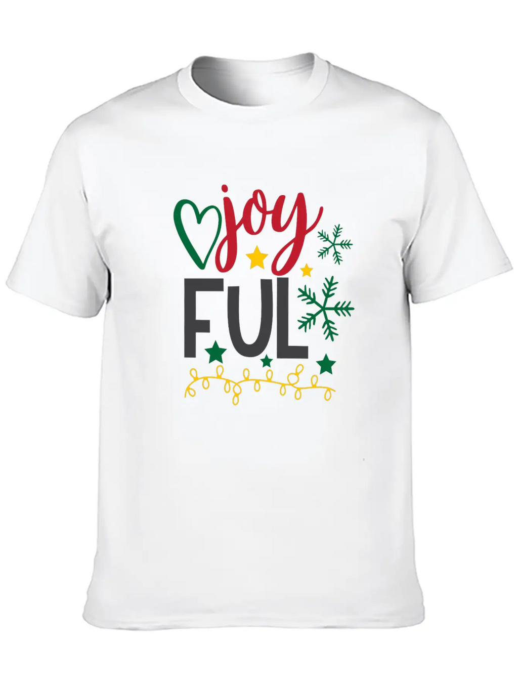 Joy Ful Breathable Graphic T-Shirt – Perfect For Casual Days