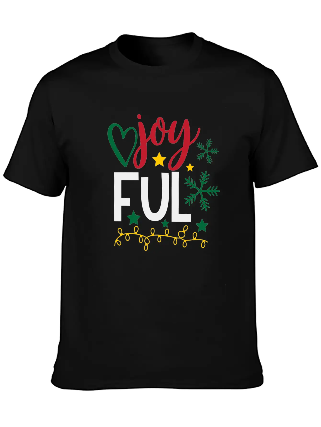 Joy Ful Breathable Graphic T-Shirt – Perfect For Casual Days