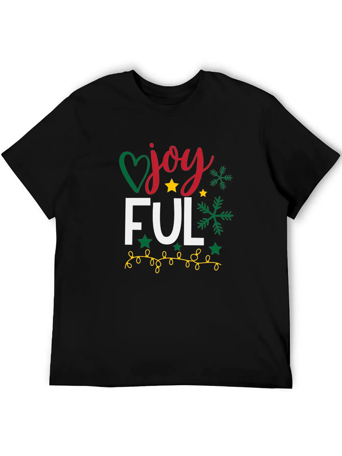 Joy Ful Breathable Graphic T-Shirt – Perfect For Casual Days