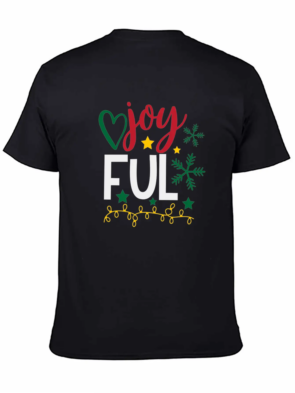 Joy Ful Breathable Graphic T-Shirt – Perfect For Casual Days