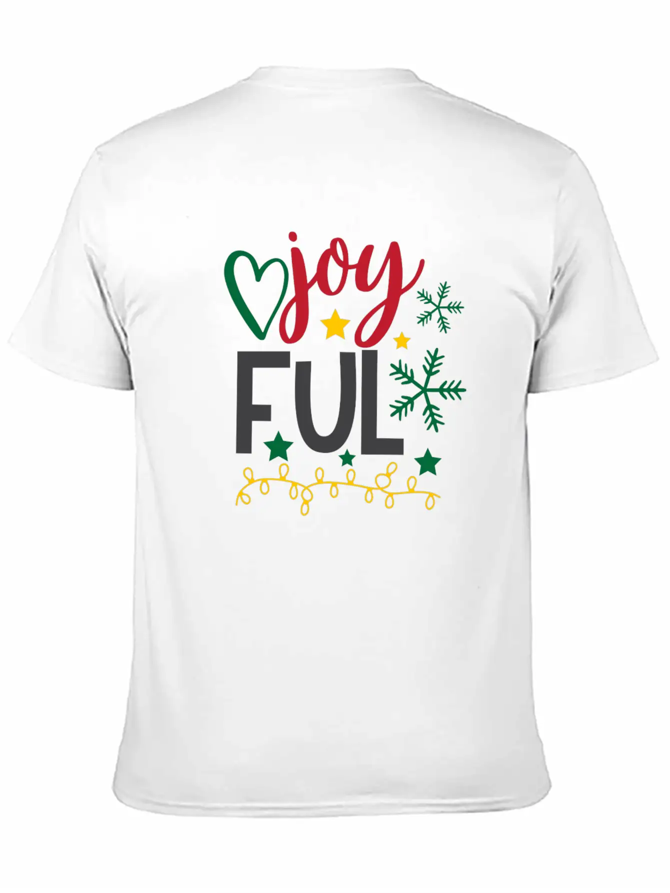 Joy Ful Breathable Graphic T-Shirt – Perfect For Casual Days