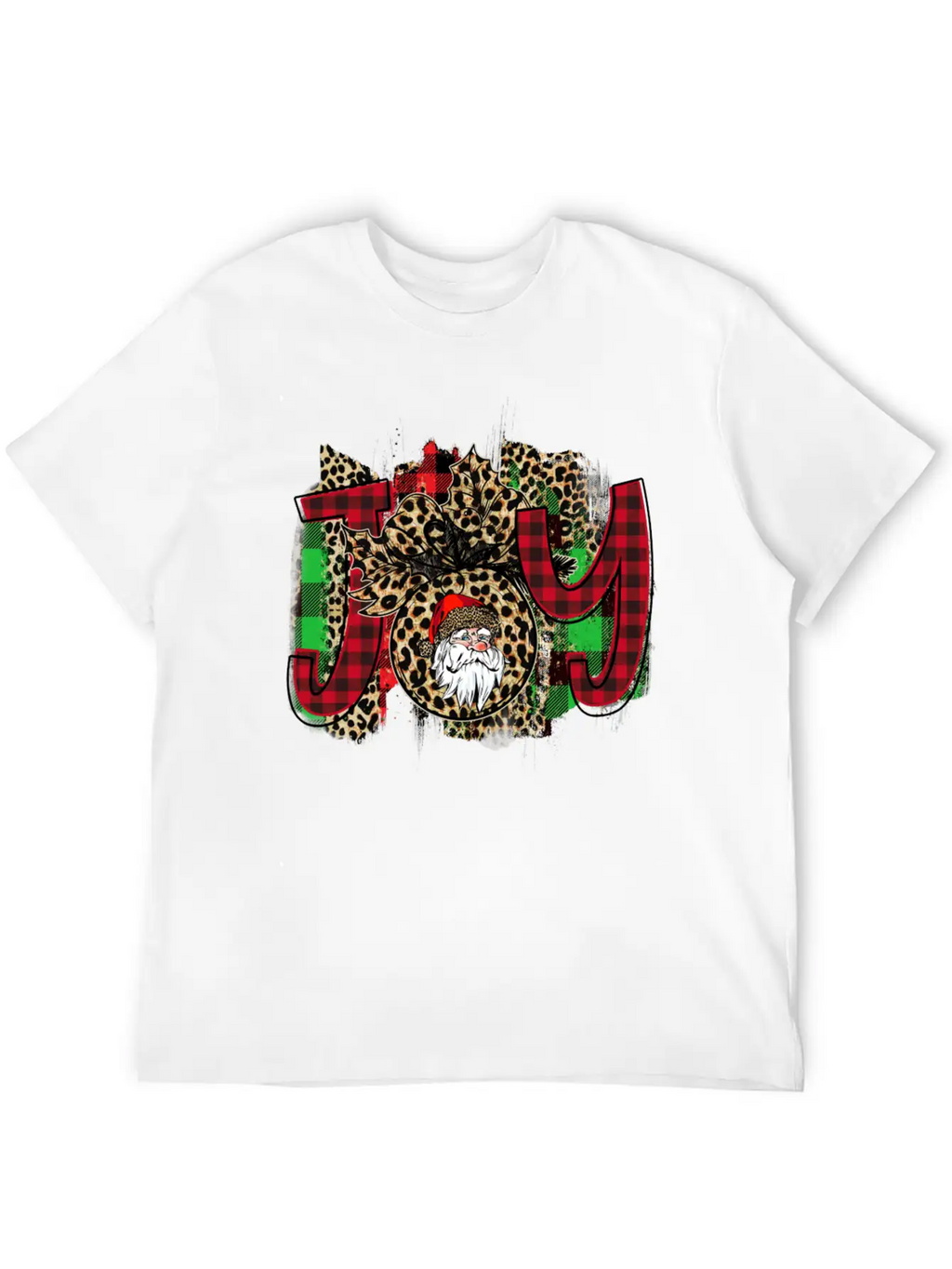 Joy Santa Claus Basic Graphic T-Shirt – Daily Comfort In Soft Cotton