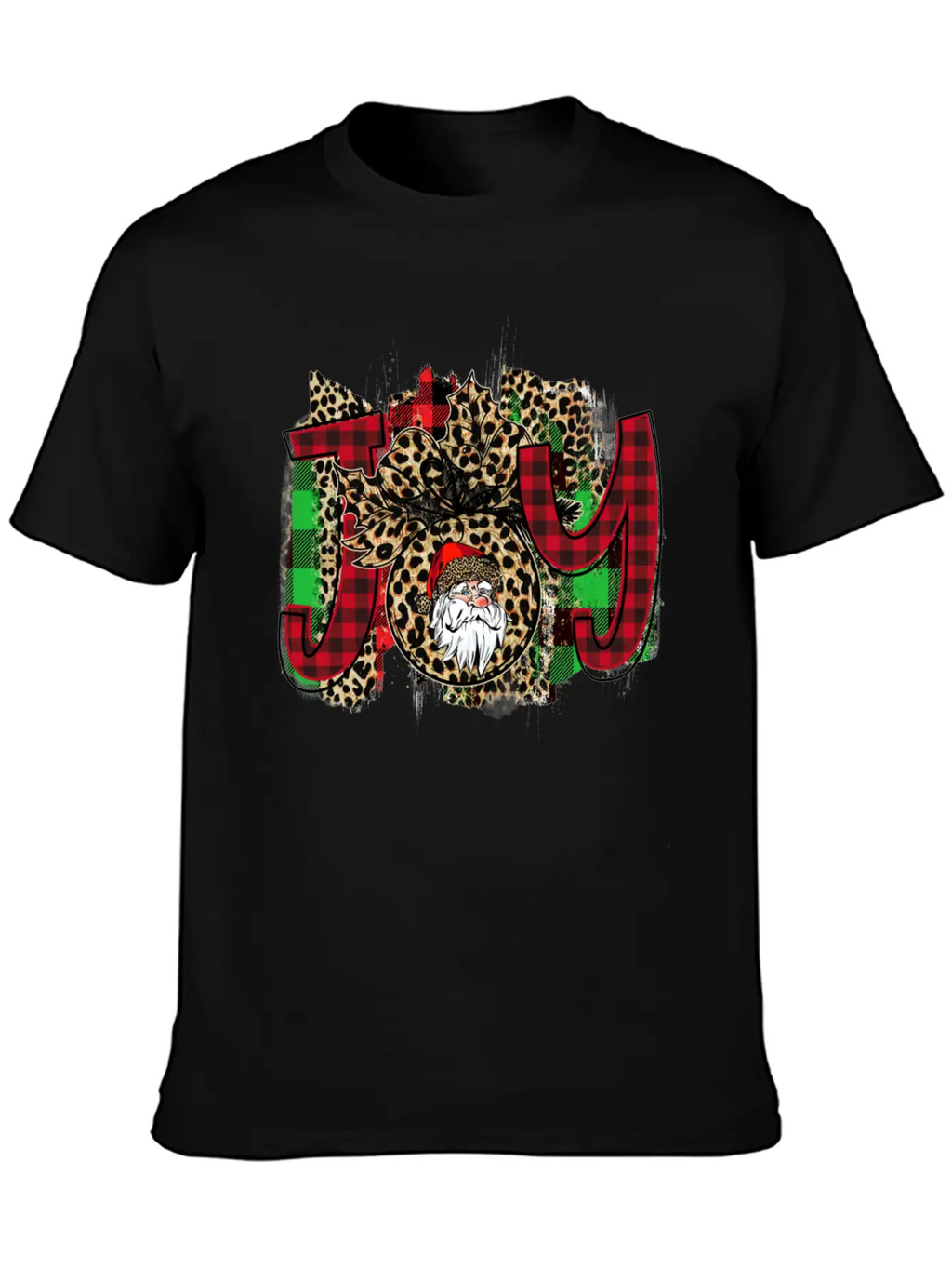 Joy Santa Claus Basic Graphic T-Shirt – Daily Comfort In Soft Cotton
