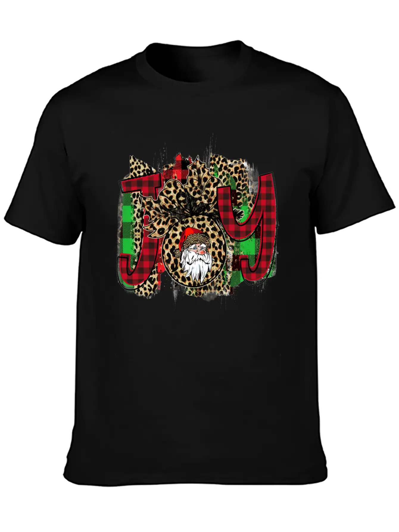 Joy Santa Claus Basic Graphic T-Shirt – Daily Comfort In Soft Cotton