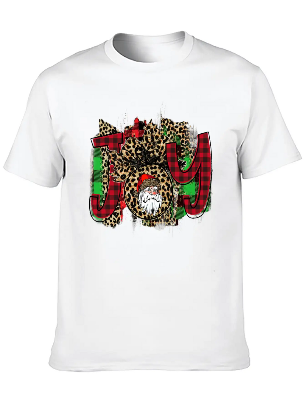 Joy Santa Claus Basic Graphic T-Shirt – Daily Comfort In Soft Cotton