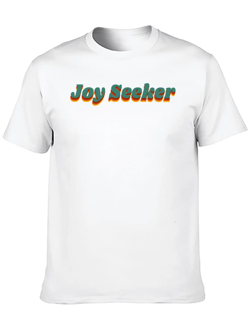 Joy Seeker Classic Cotton Tee – Unisex Comfort For Any Season
