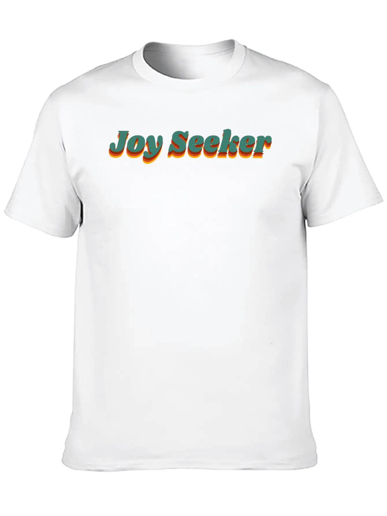 Joy Seeker Classic Cotton Tee – Unisex Comfort For Any Season