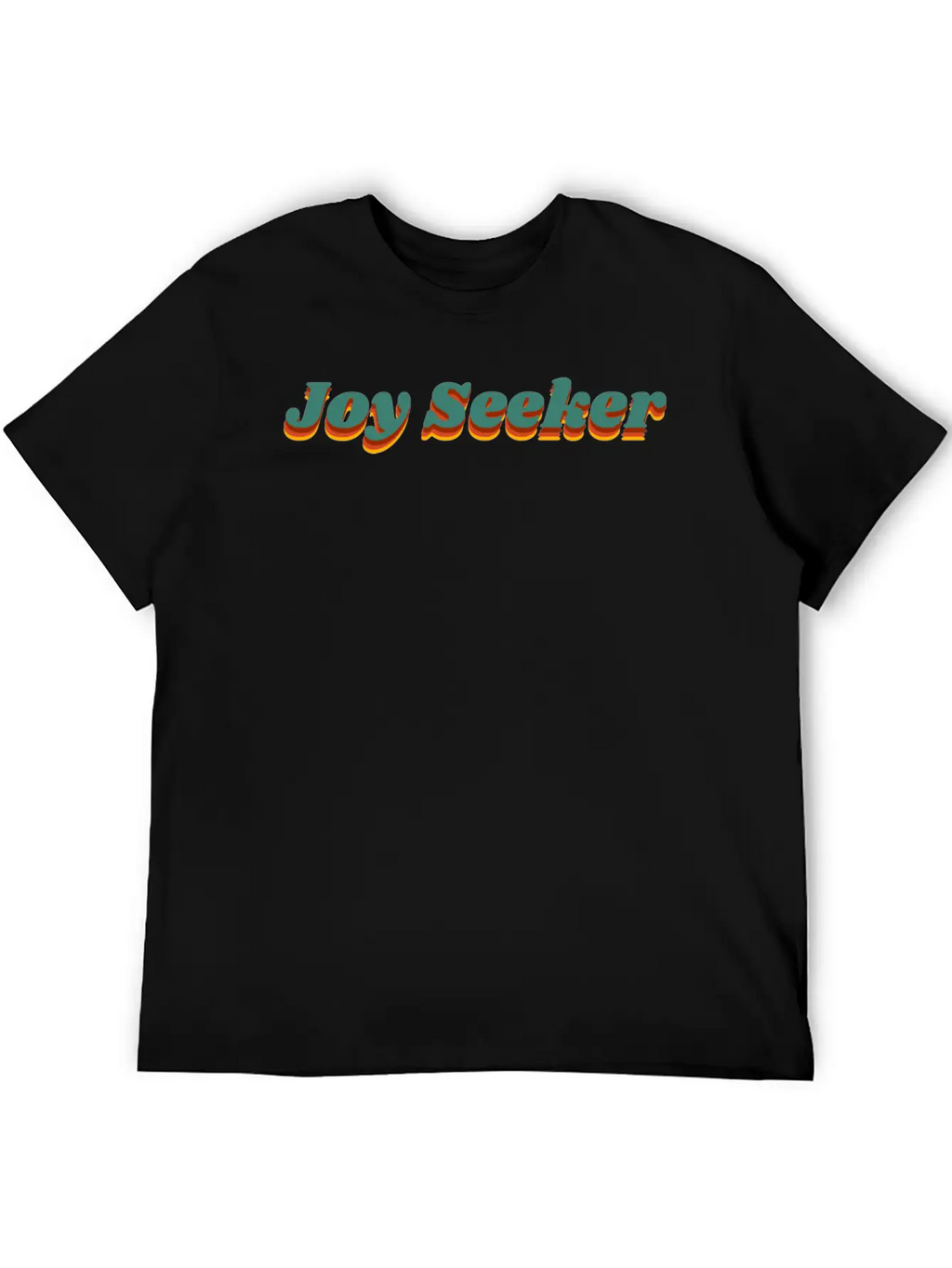 Joy Seeker Classic Cotton Tee – Unisex Comfort For Any Season