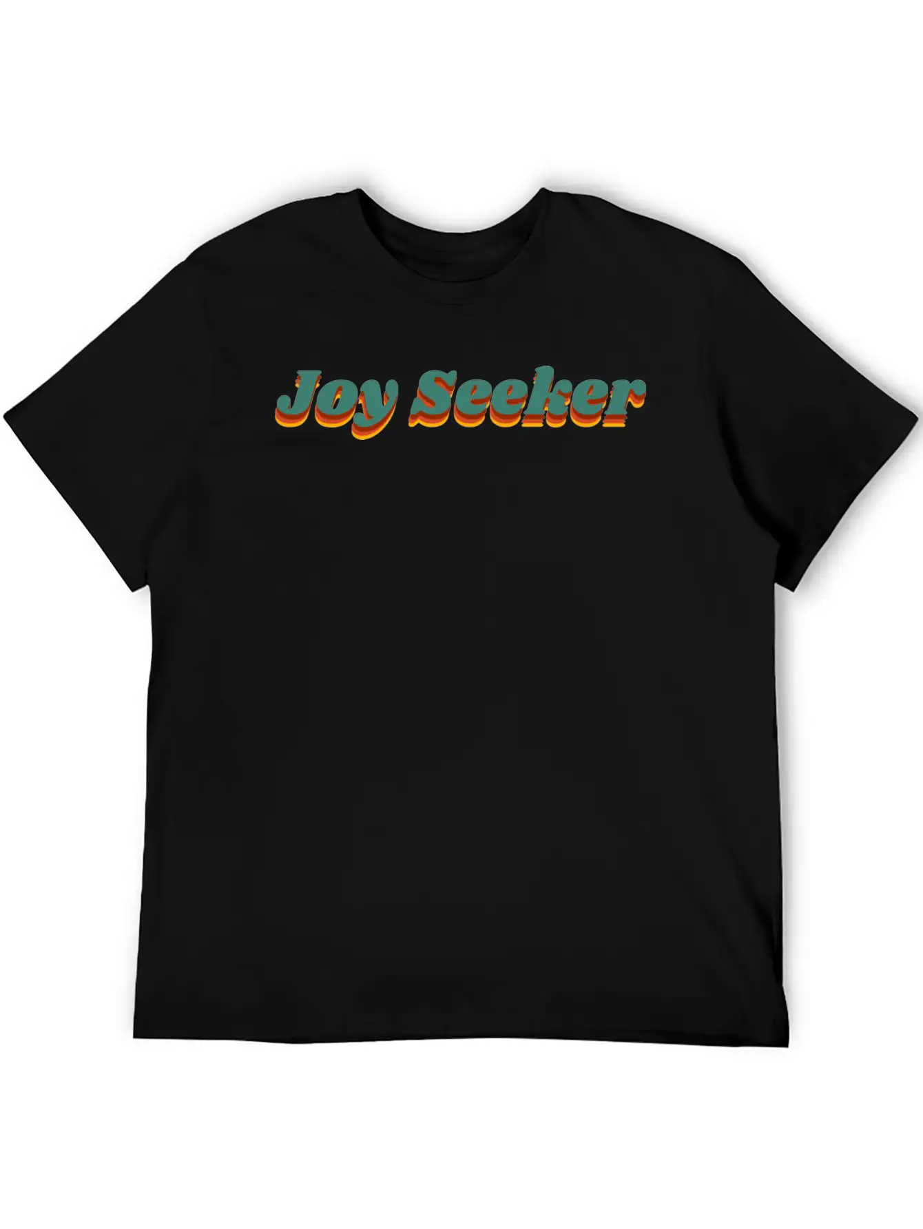 Joy Seeker Classic Cotton Tee – Unisex Comfort For Any Season