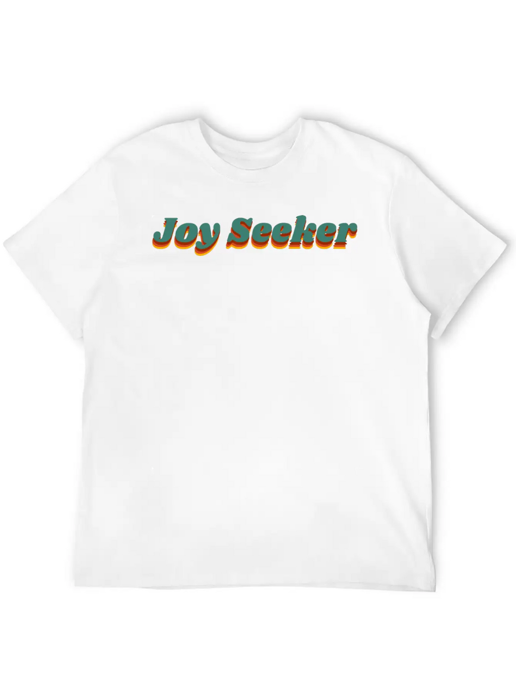 Joy Seeker Classic Cotton Tee – Unisex Comfort For Any Season