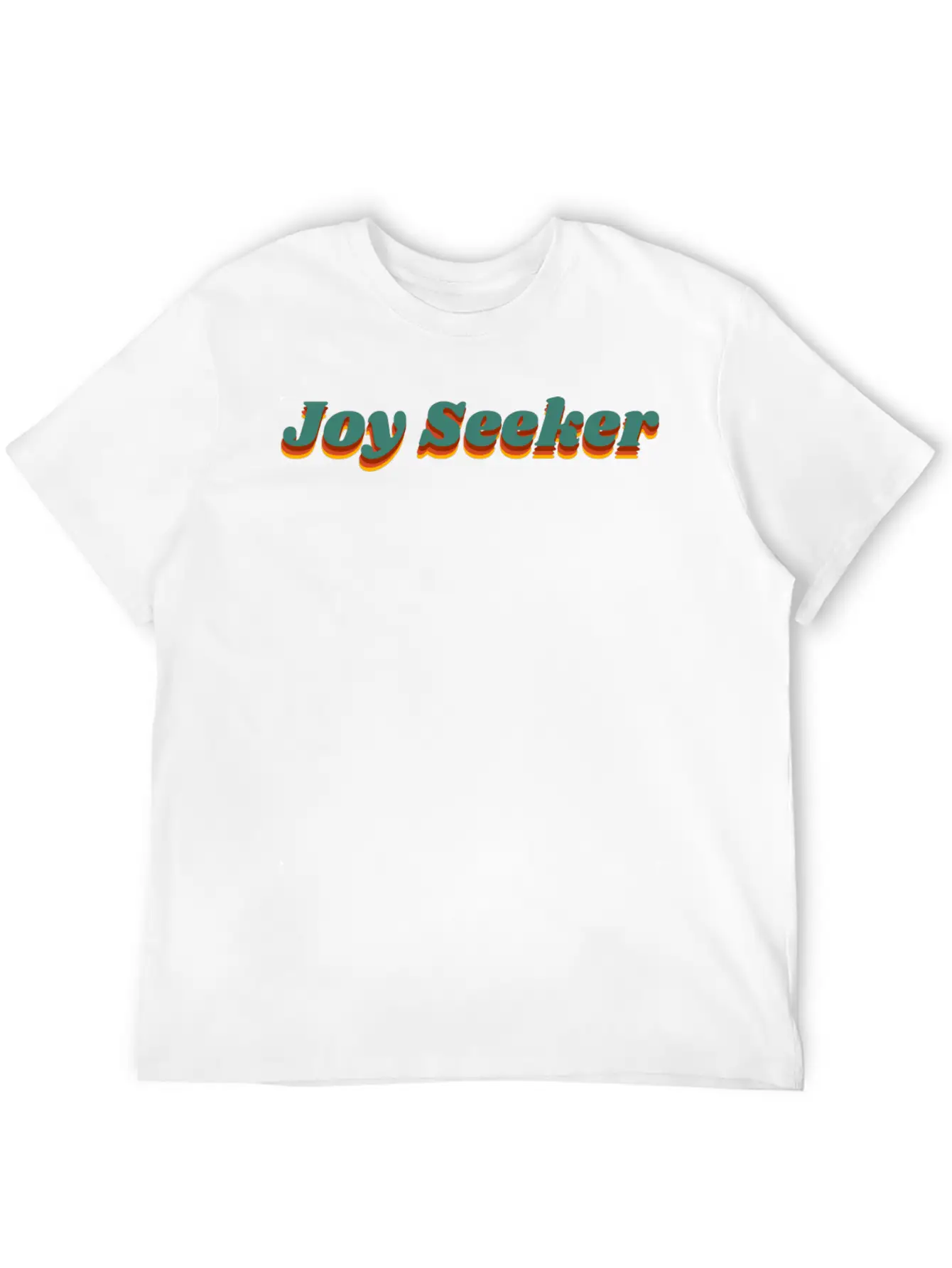 Joy Seeker Classic Cotton Tee – Unisex Comfort For Any Season