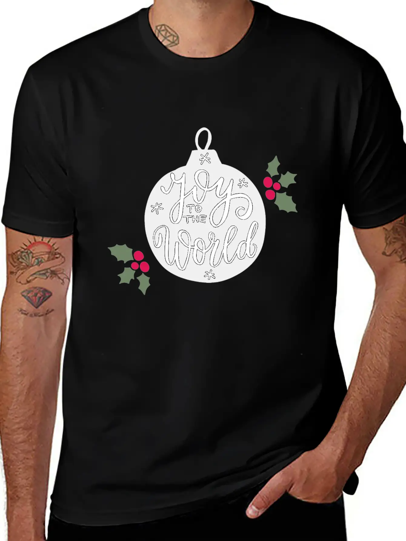 Joy To The World Stylish Everyday T-Shirt – Unisex Basic Cotton Tee