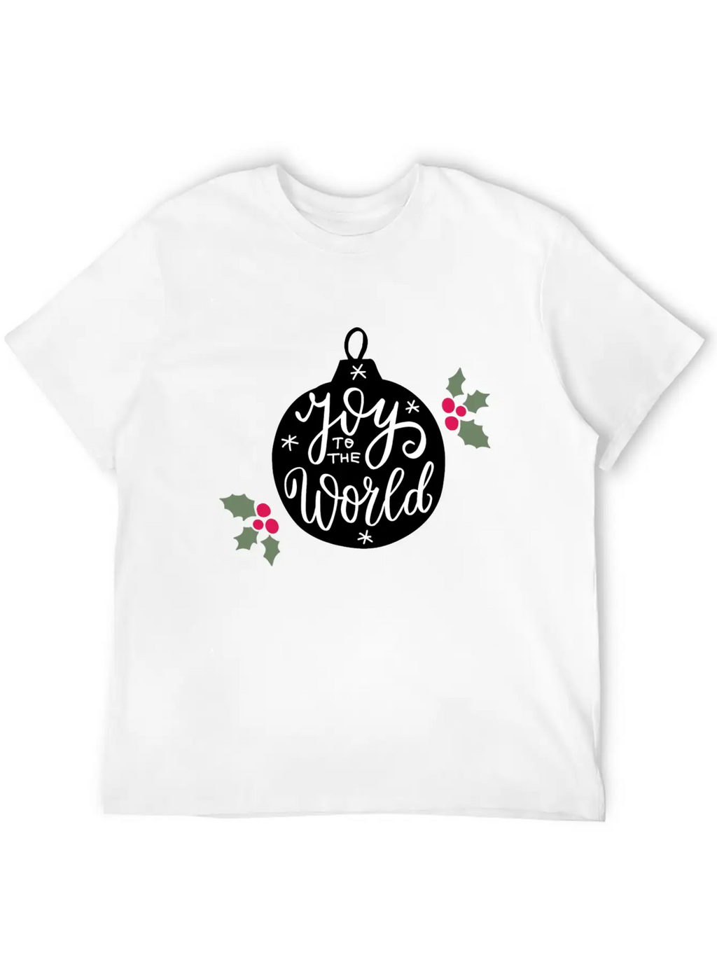 Joy To The World Stylish Everyday T-Shirt – Unisex Basic Cotton Tee