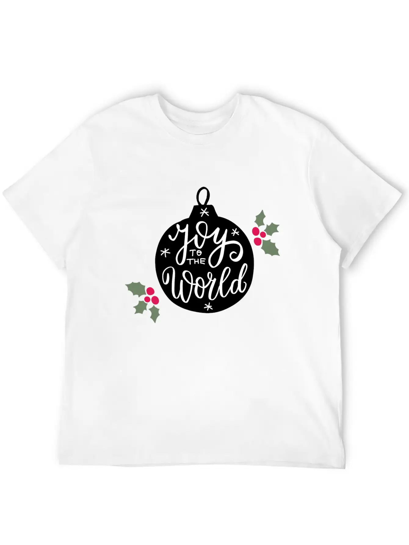 Joy To The World Stylish Everyday T-Shirt – Unisex Basic Cotton Tee