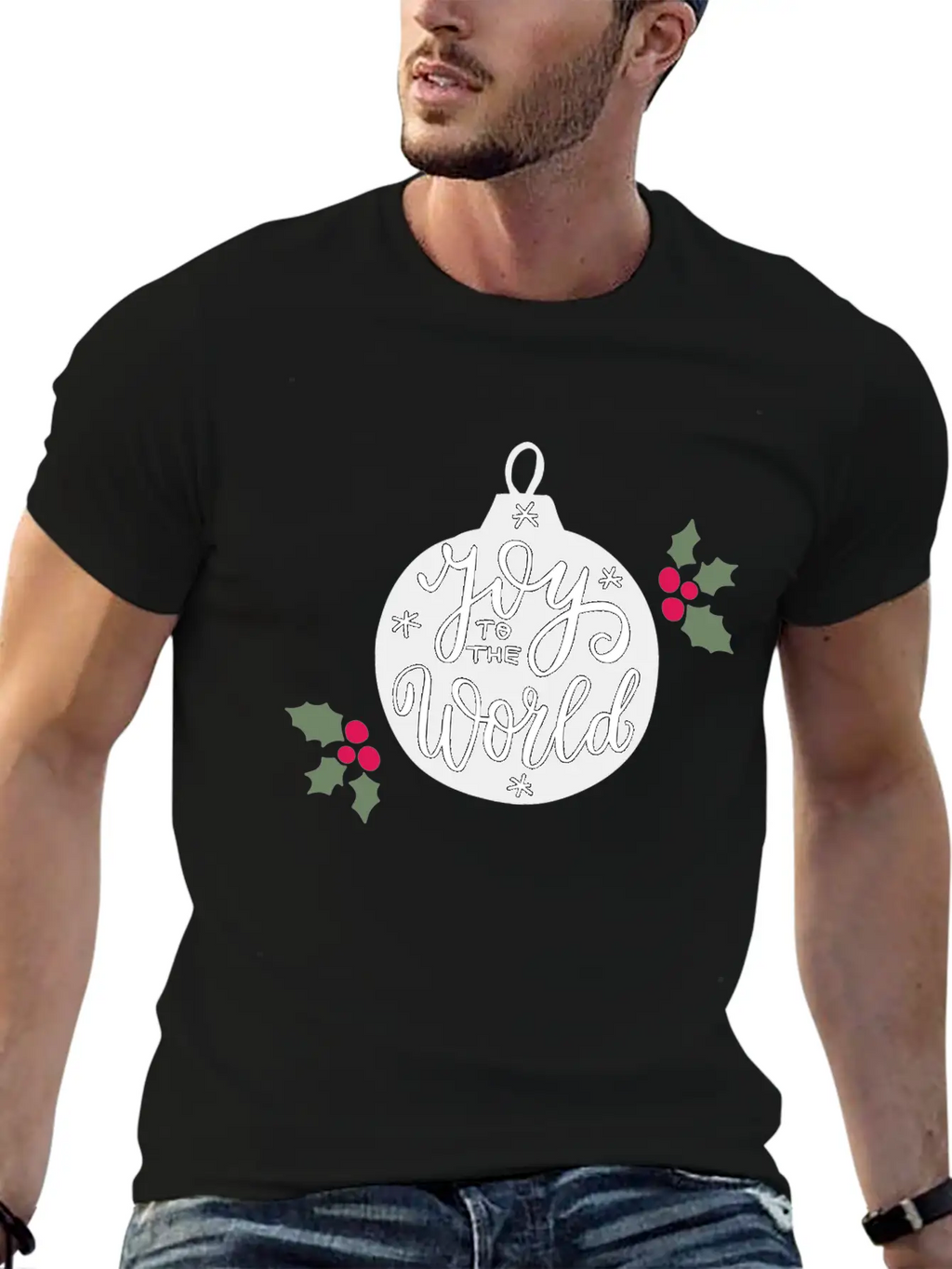 Joy To The World Stylish Everyday T-Shirt – Unisex Basic Cotton Tee