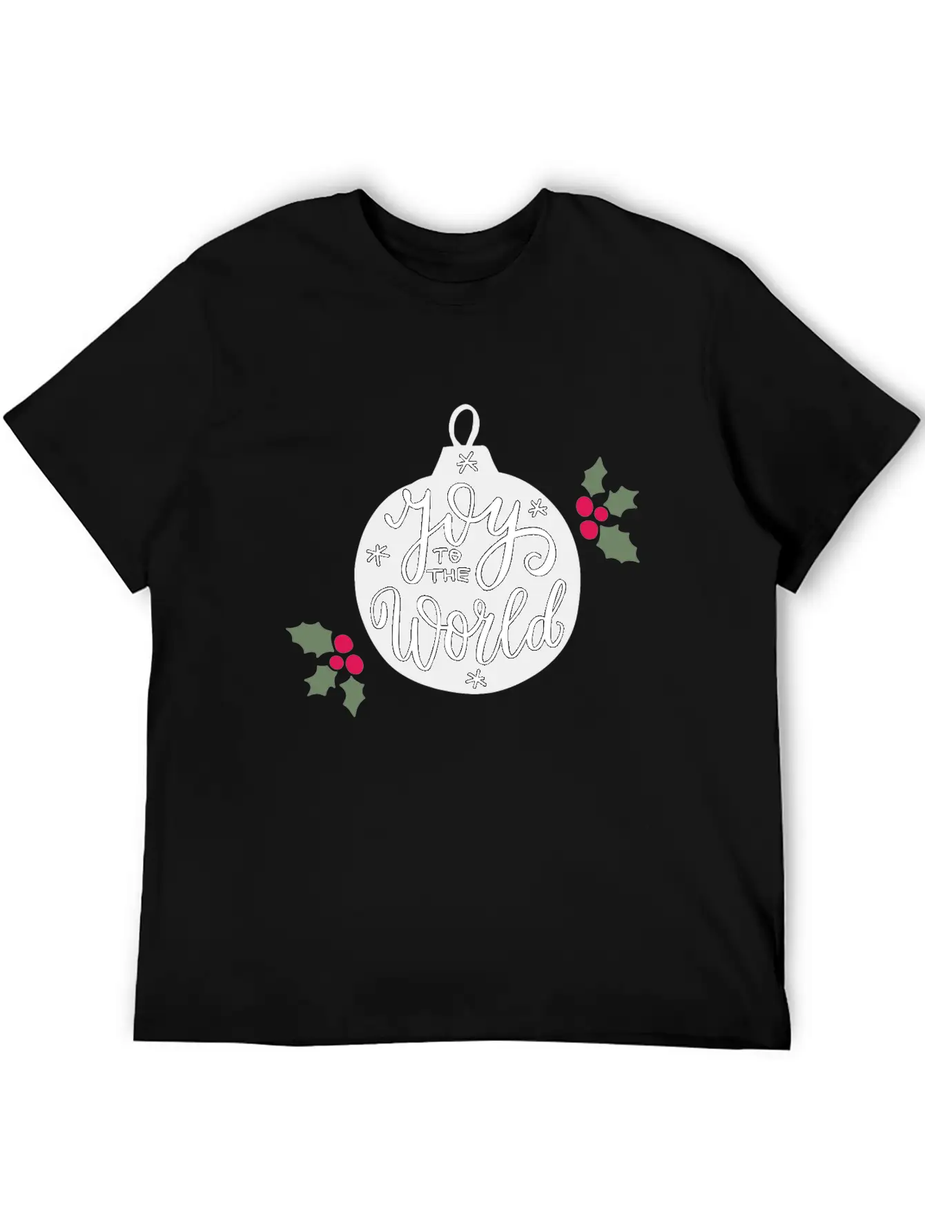 Joy To The World Stylish Everyday T-Shirt – Unisex Basic Cotton Tee