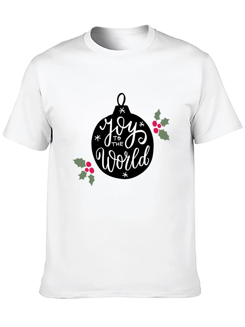 Joy To The World Stylish Everyday T-Shirt – Unisex Basic Cotton Tee