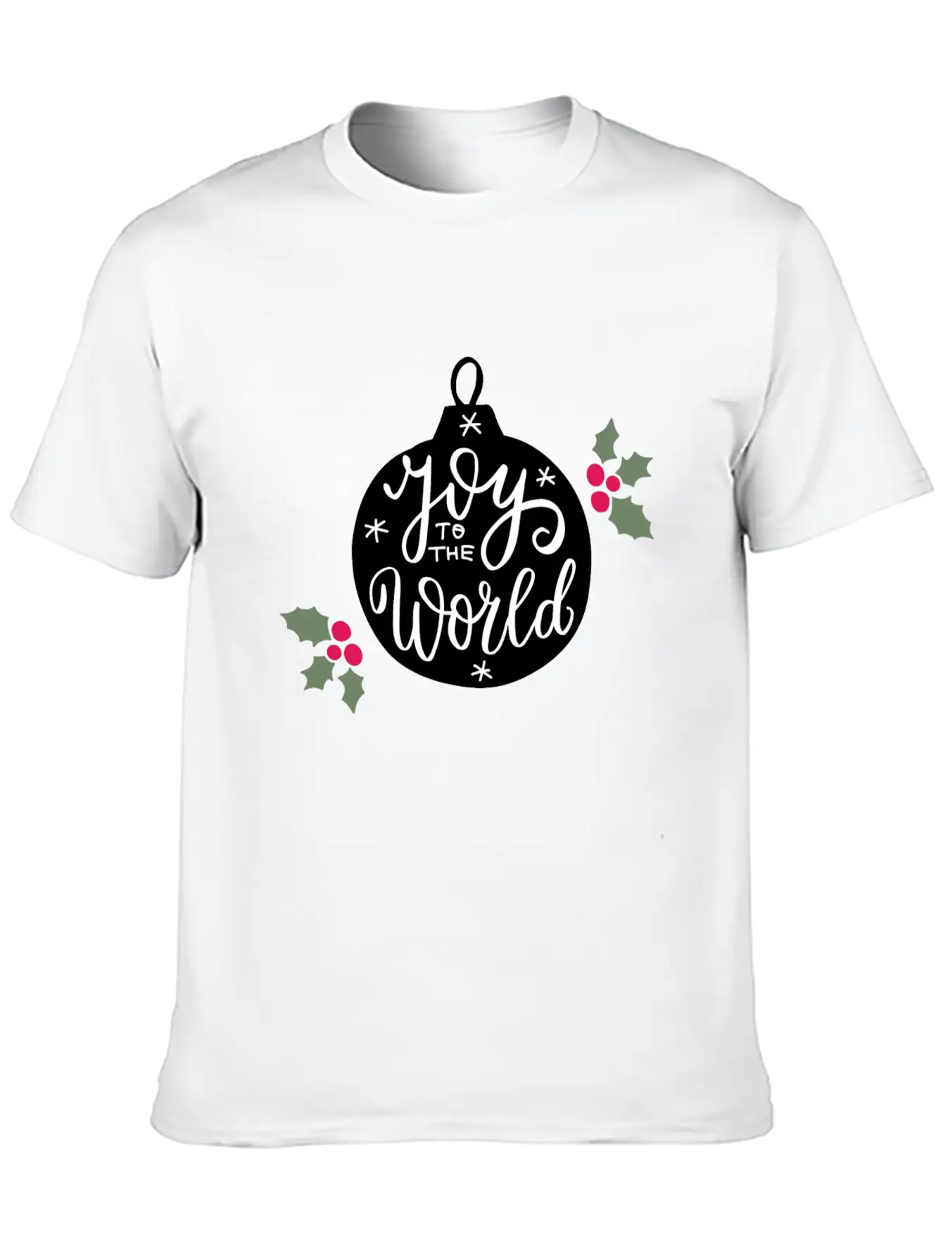 Joy To The World Stylish Everyday T-Shirt – Unisex Basic Cotton Tee