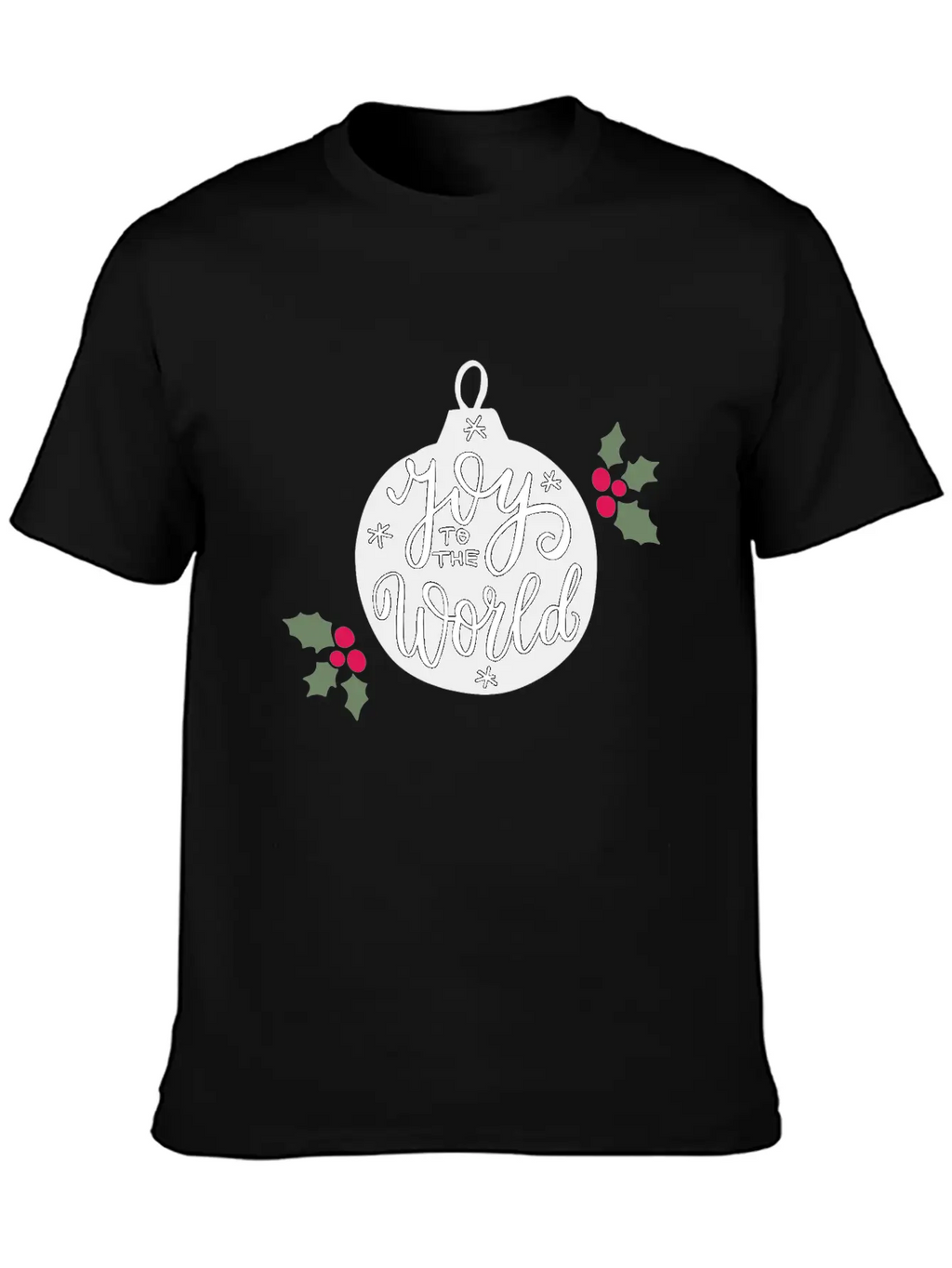 Joy To The World Stylish Everyday T-Shirt – Unisex Basic Cotton Tee