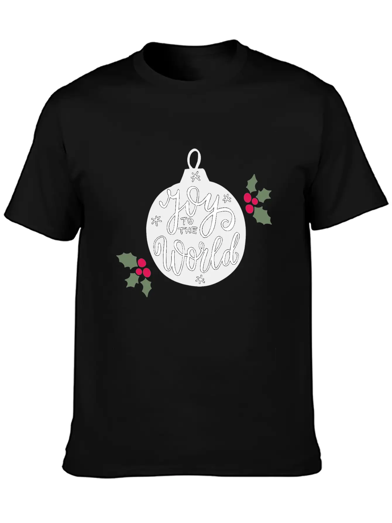 Joy To The World Stylish Everyday T-Shirt – Unisex Basic Cotton Tee