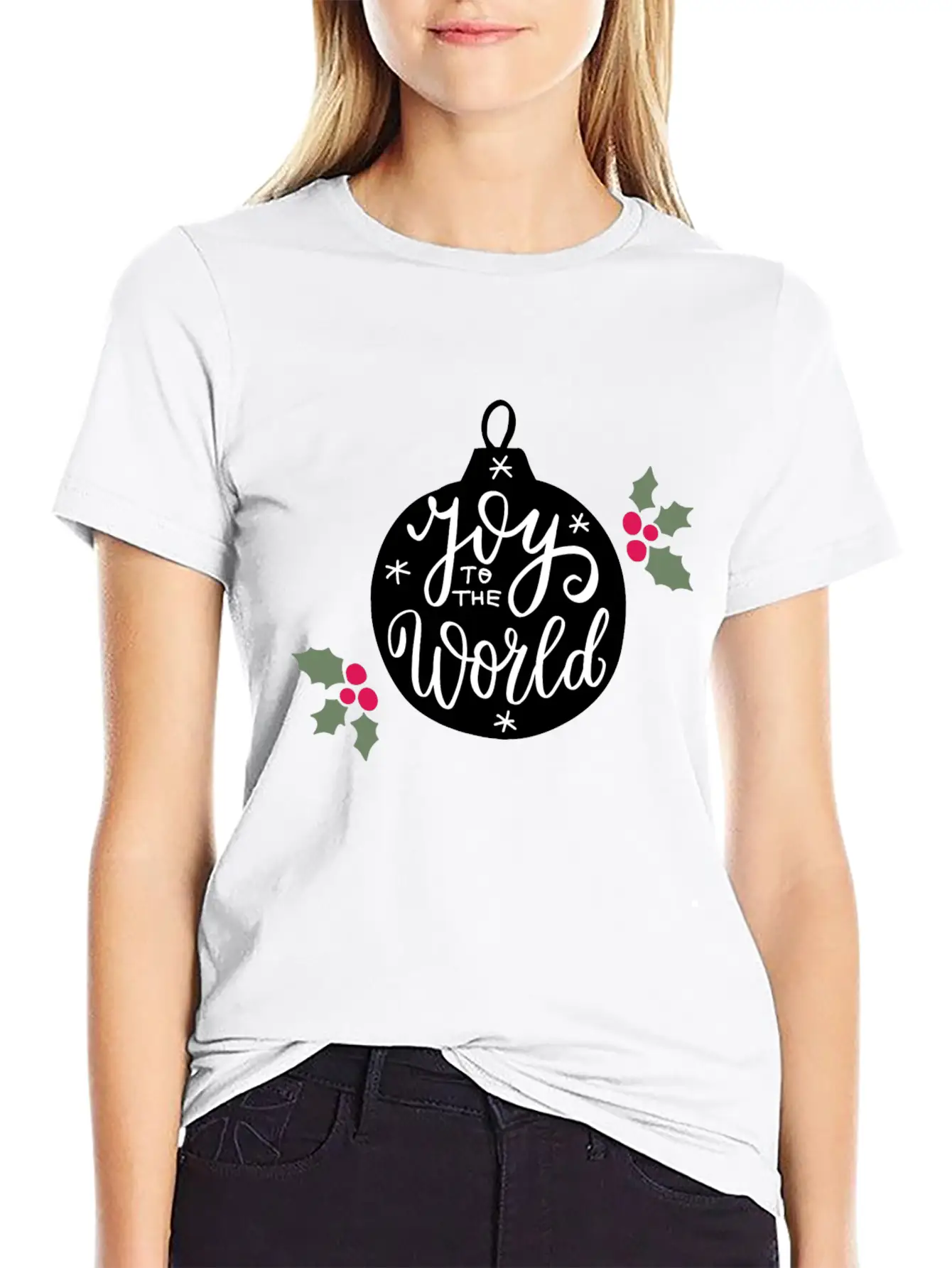 Joy To The World Stylish Everyday T-Shirt – Unisex Basic Cotton Tee