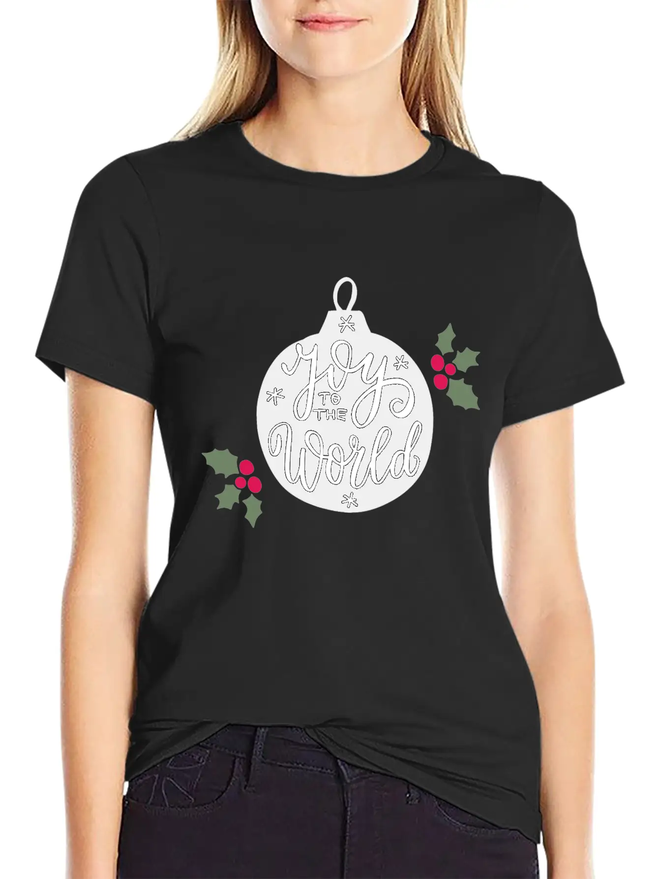 Joy To The World Stylish Everyday T-Shirt – Unisex Basic Cotton Tee