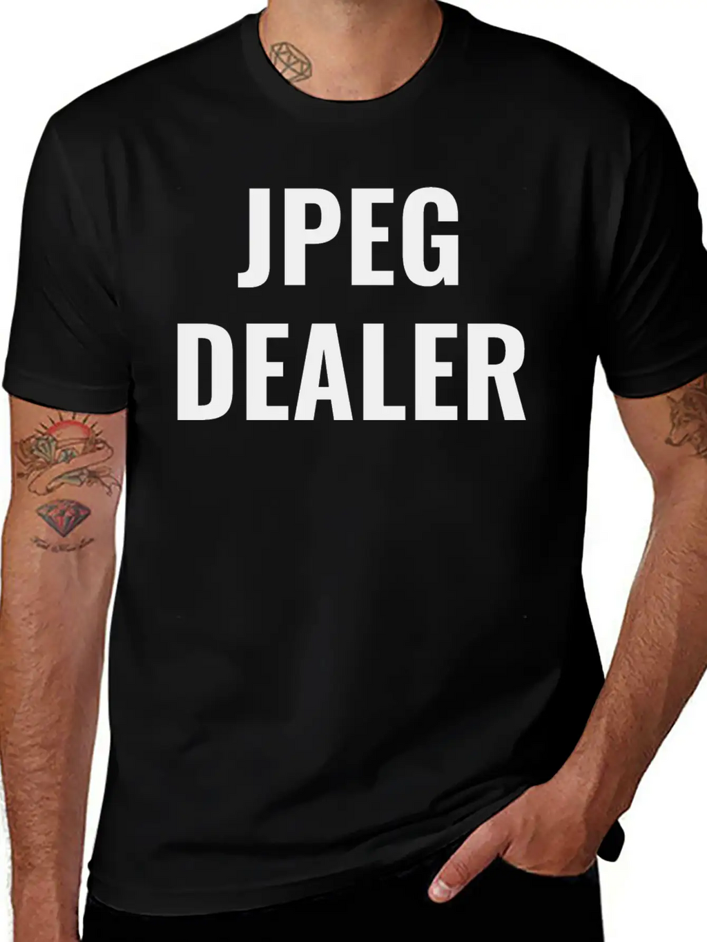 JPEG Dealer - NFT Breathable Graphic T-Shirt – Perfect For Casual Days