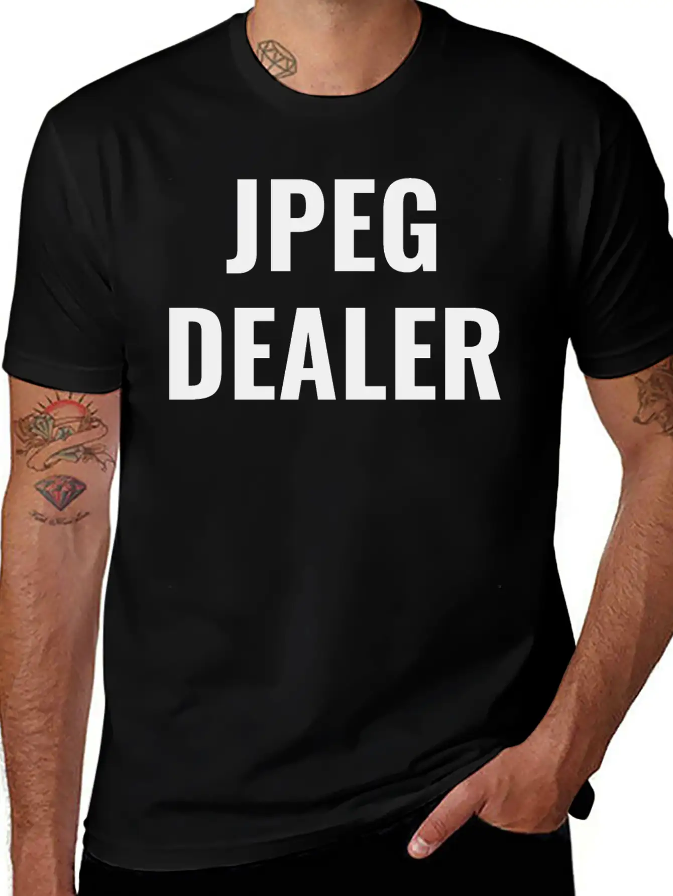 JPEG Dealer - NFT Breathable Graphic T-Shirt – Perfect For Casual Days