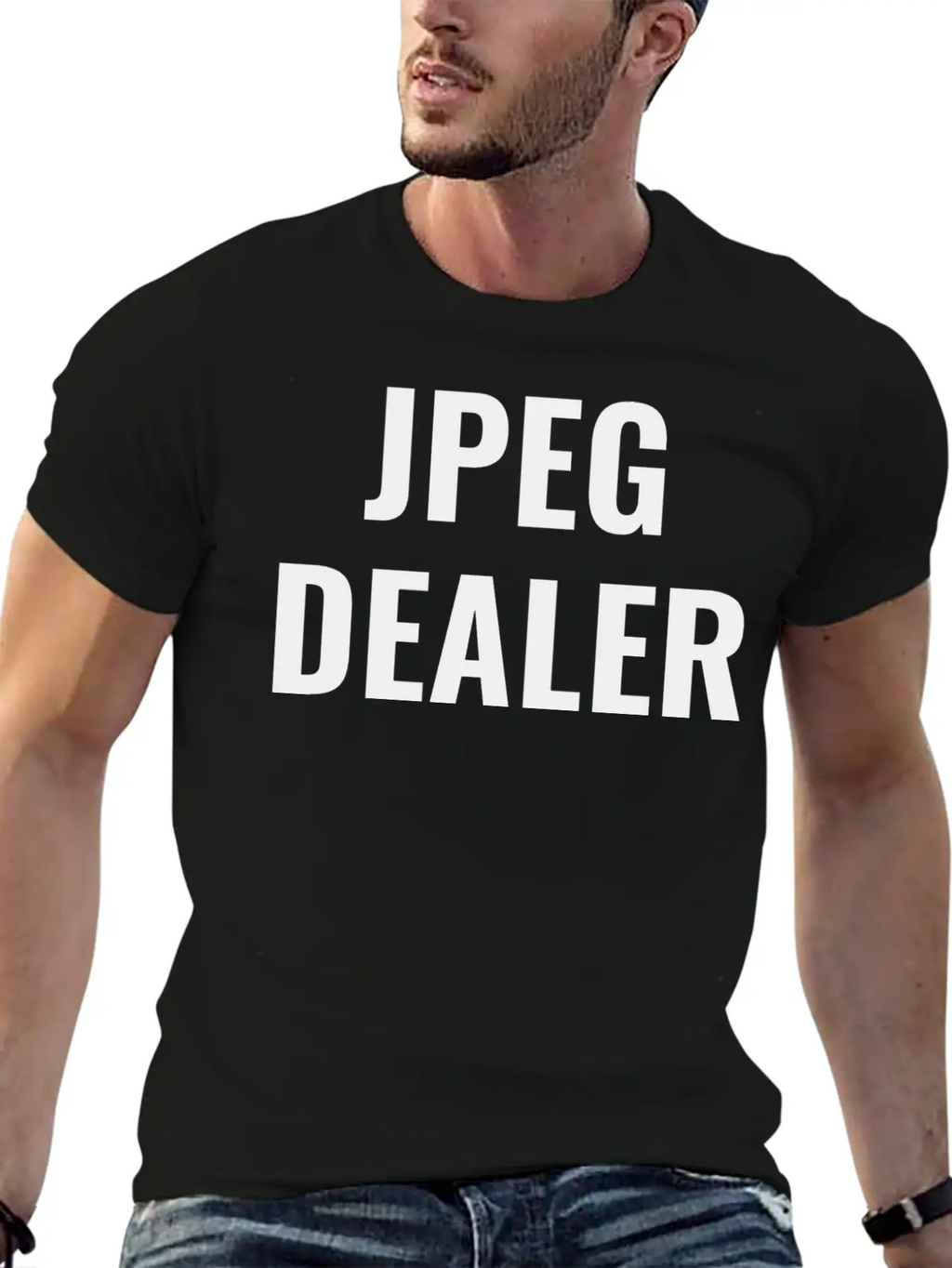JPEG Dealer - NFT Breathable Graphic T-Shirt – Perfect For Casual Days