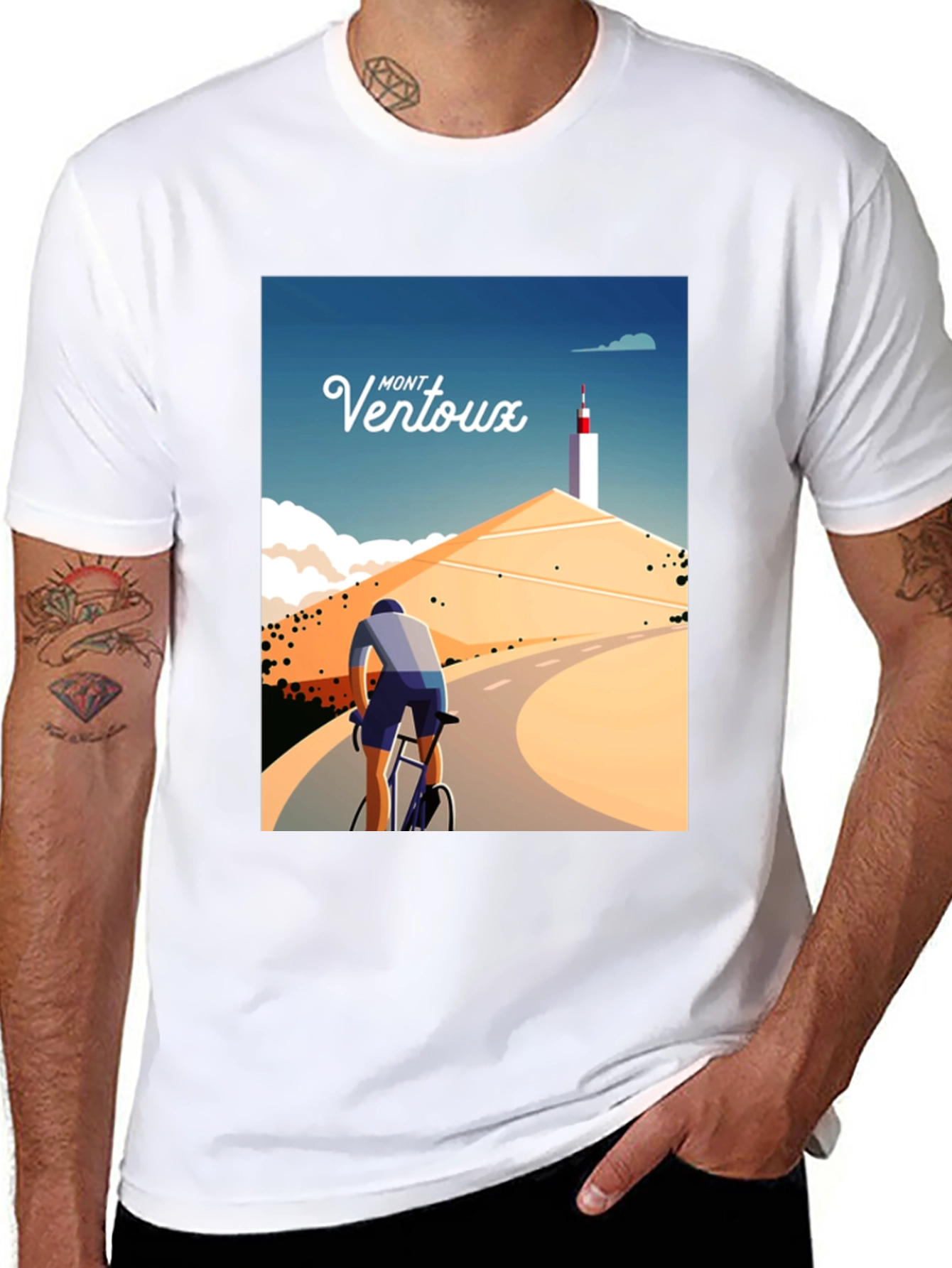 Mont Ventoux Cycling T-Shirt