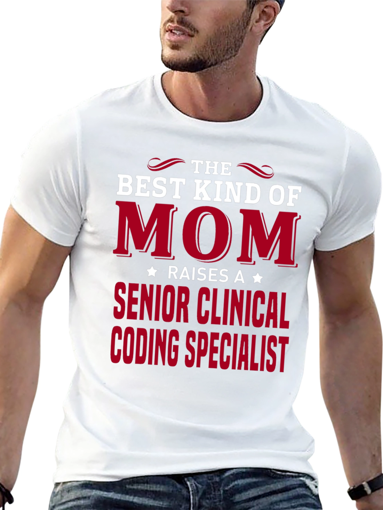 Best Mom Raises Senior Clinical Coding Specialist T-Shirt