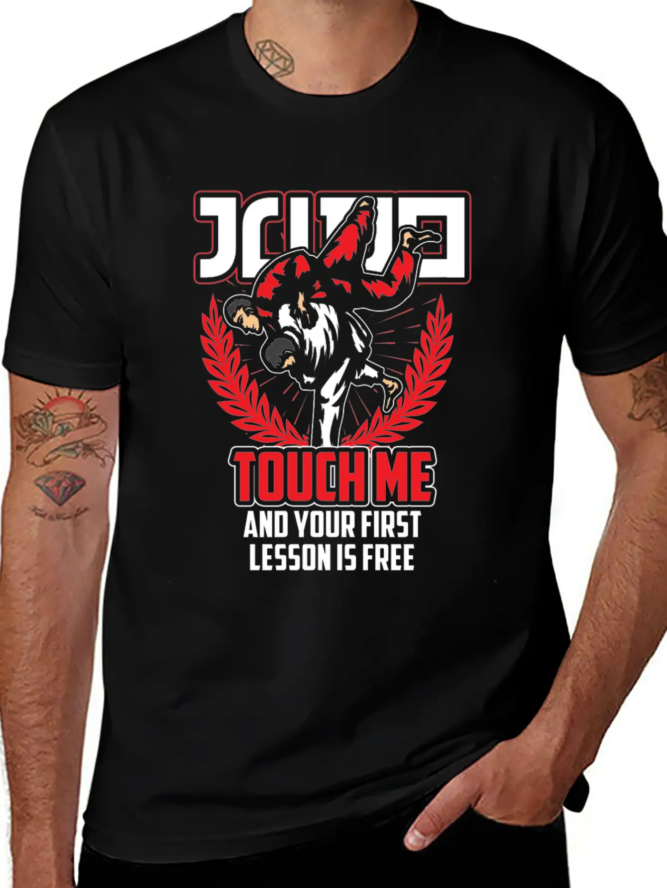 Judo Gift Sport Martial Art Competition Breathable Graphic T-Shirt – Perfect For Casual Days