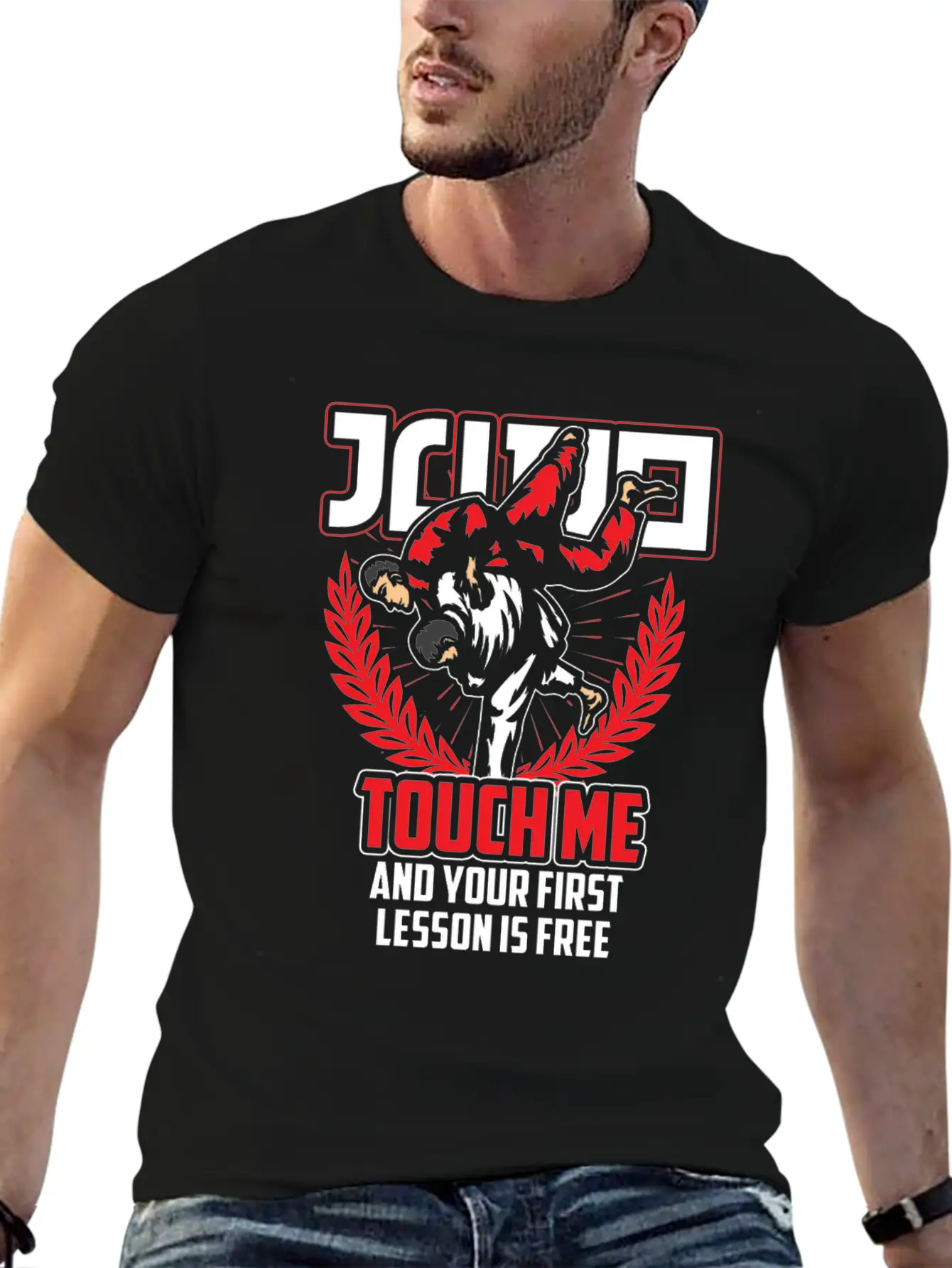 Judo Gift Sport Martial Art Competition Breathable Graphic T-Shirt – Perfect For Casual Days