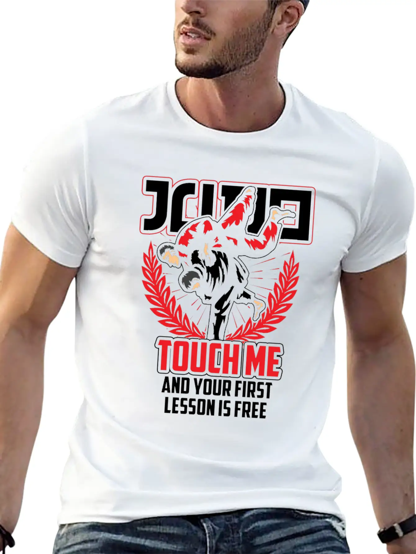 Judo Gift Sport Martial Art Competition Breathable Graphic T-Shirt – Perfect For Casual Days
