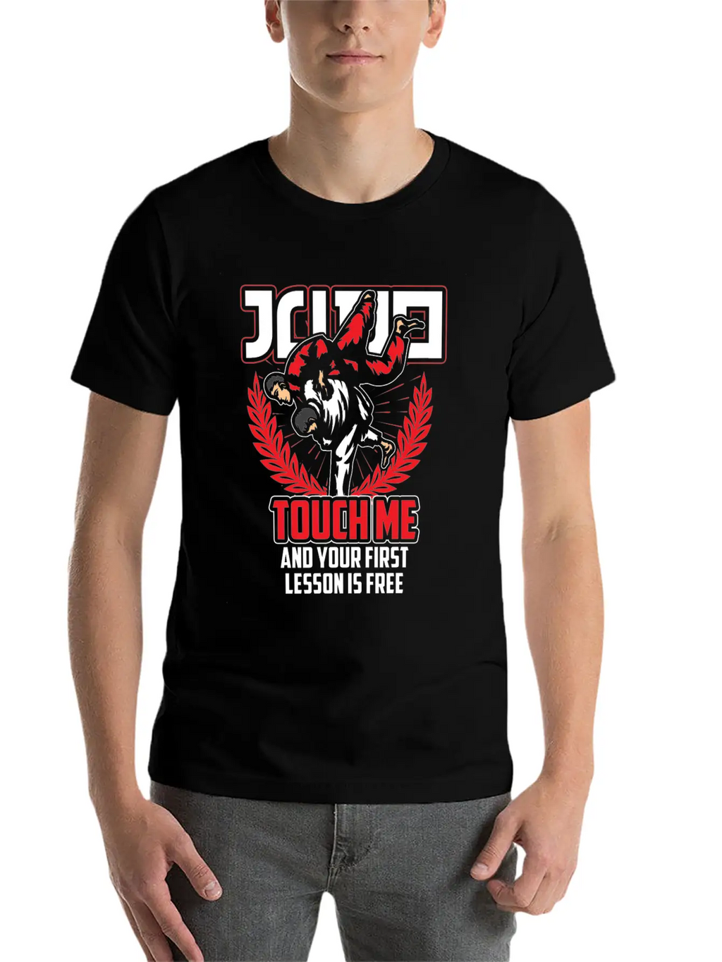 Judo Gift Sport Martial Art Competition Breathable Graphic T-Shirt – Perfect For Casual Days