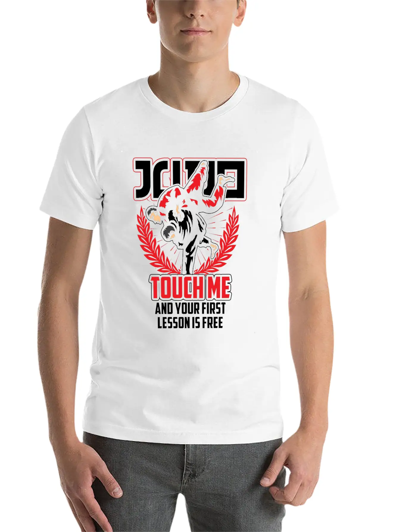 Judo Gift Sport Martial Art Competition Breathable Graphic T-Shirt – Perfect For Casual Days