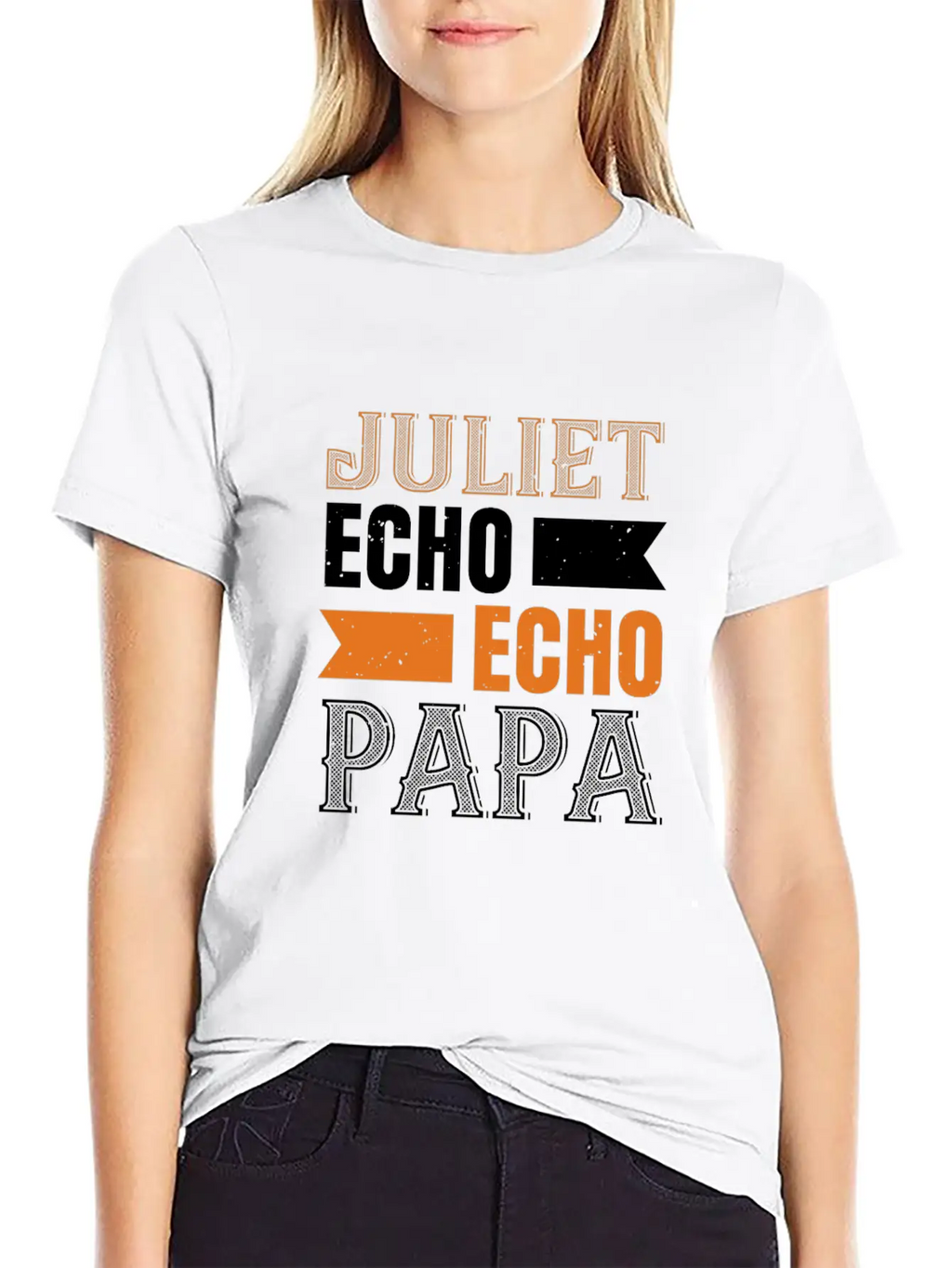 Juliet Echo Echo Papa Classic Cotton Tee – Unisex Comfort For Any Season