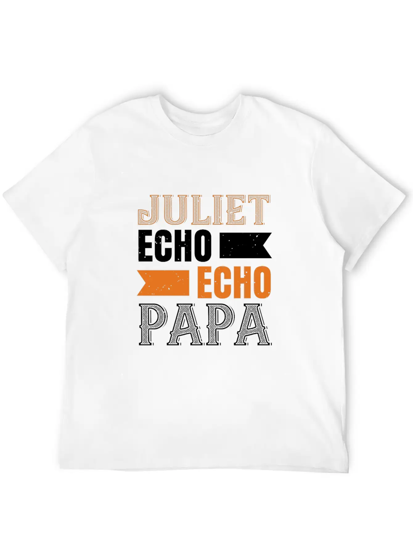 Juliet Echo Echo Papa Classic Cotton Tee – Unisex Comfort For Any Season