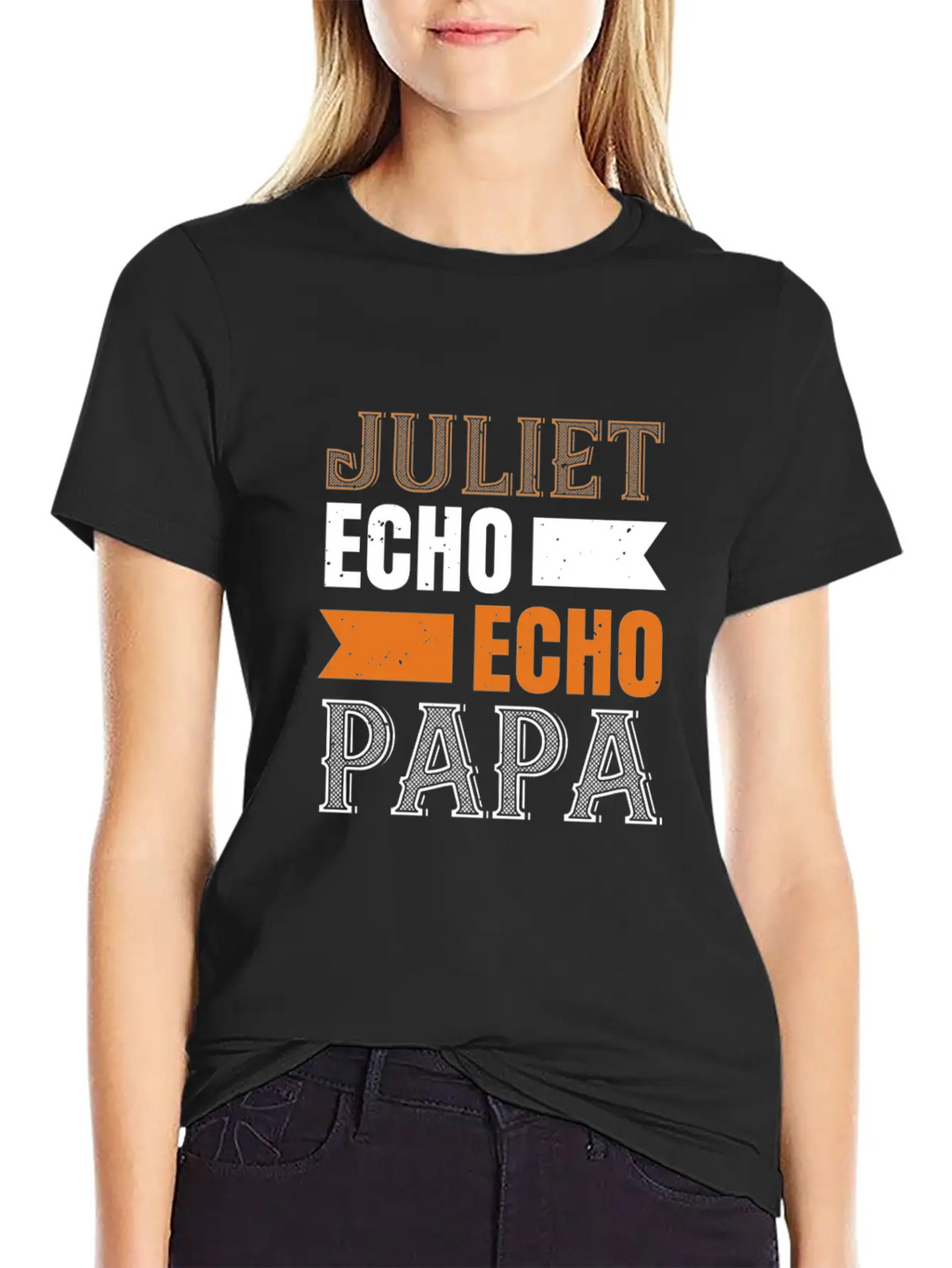 Juliet Echo Echo Papa Classic Cotton Tee – Unisex Comfort For Any Season
