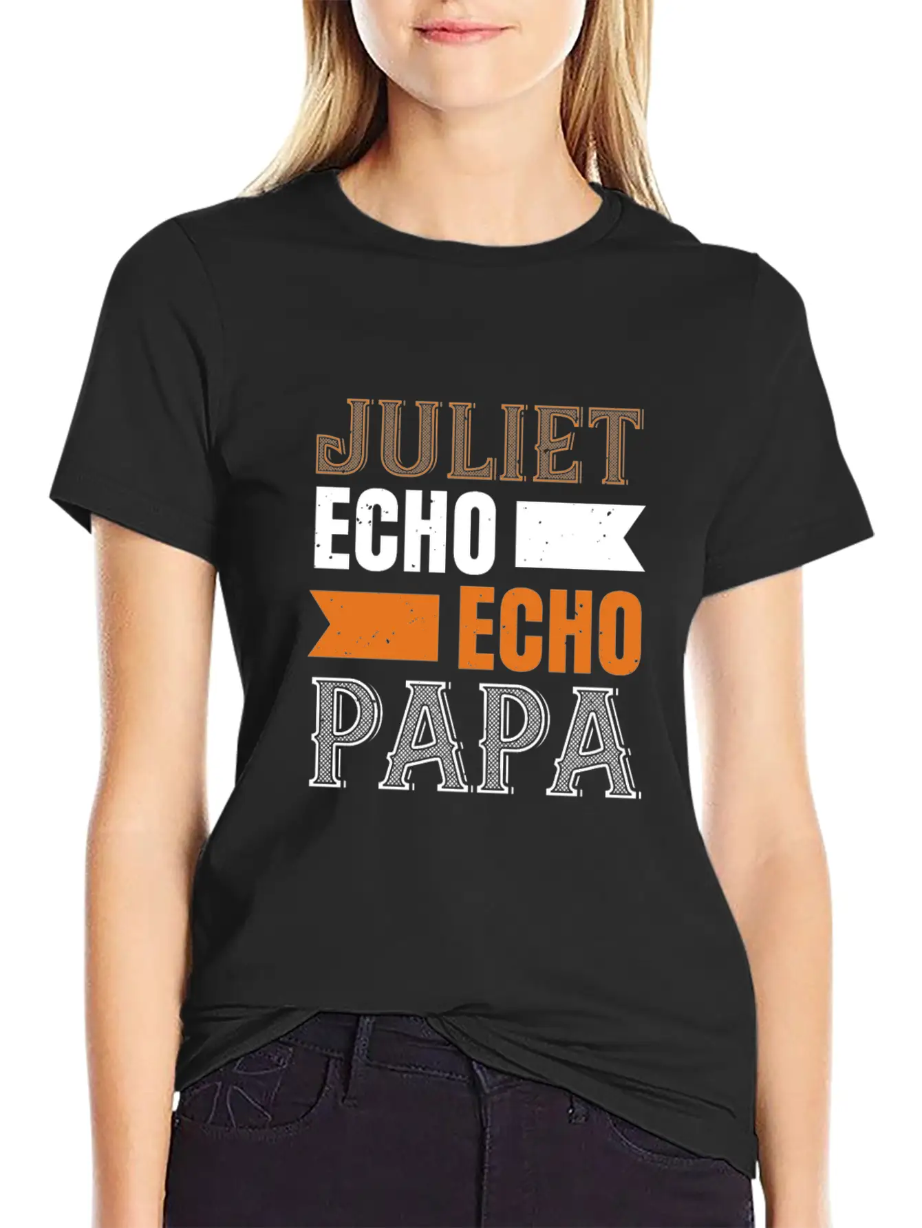 Juliet Echo Echo Papa Classic Cotton Tee – Unisex Comfort For Any Season
