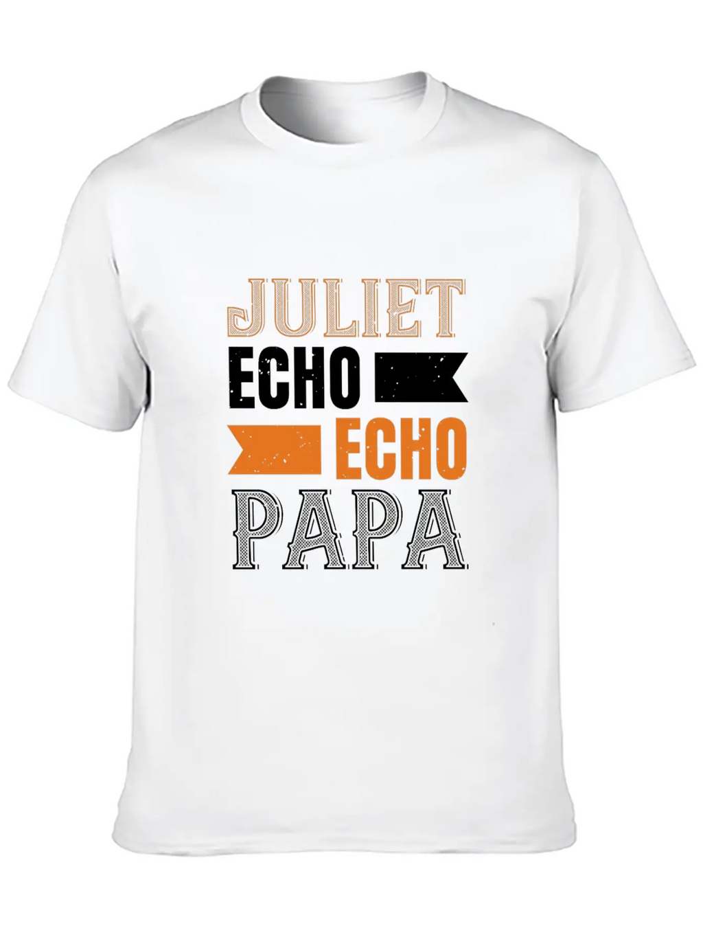 Juliet Echo Echo Papa Classic Cotton Tee – Unisex Comfort For Any Season
