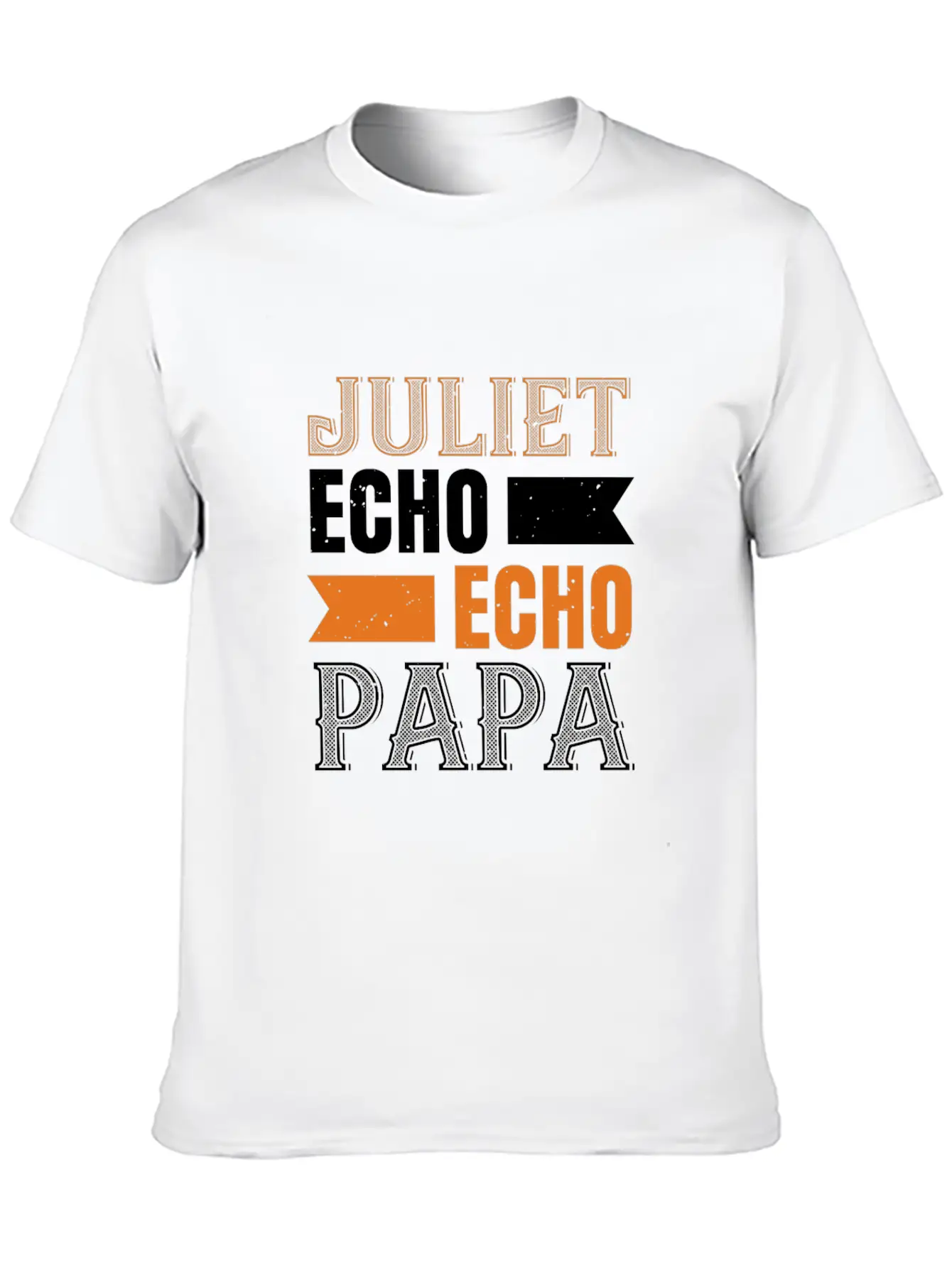 Juliet Echo Echo Papa Classic Cotton Tee – Unisex Comfort For Any Season