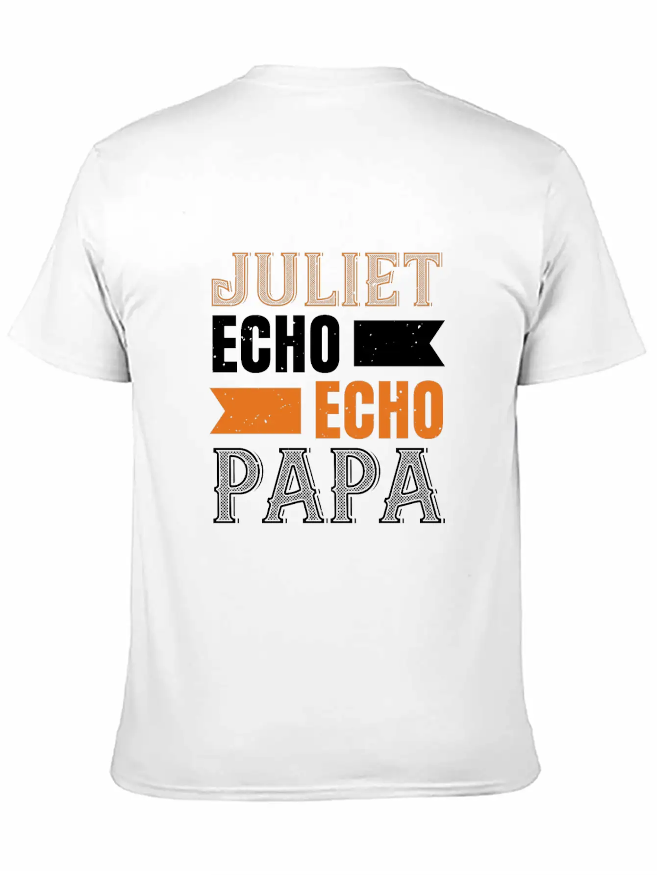 Juliet Echo Echo Papa Classic Cotton Tee – Unisex Comfort For Any Season