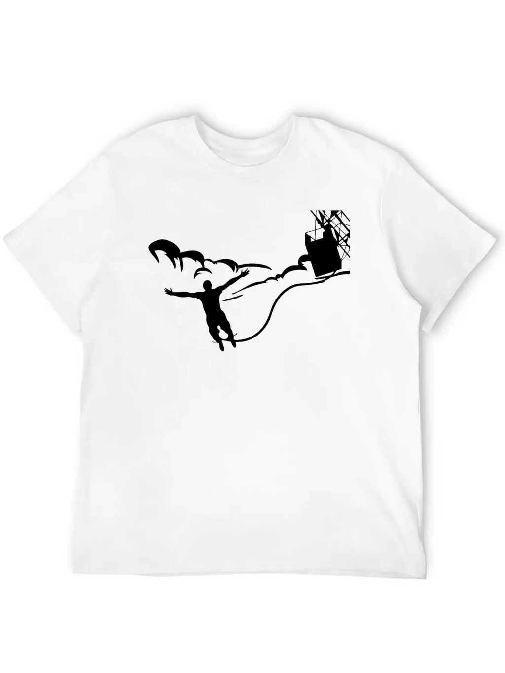 Jump Style Funny Breathable Graphic T-Shirt – Perfect For Casual Days