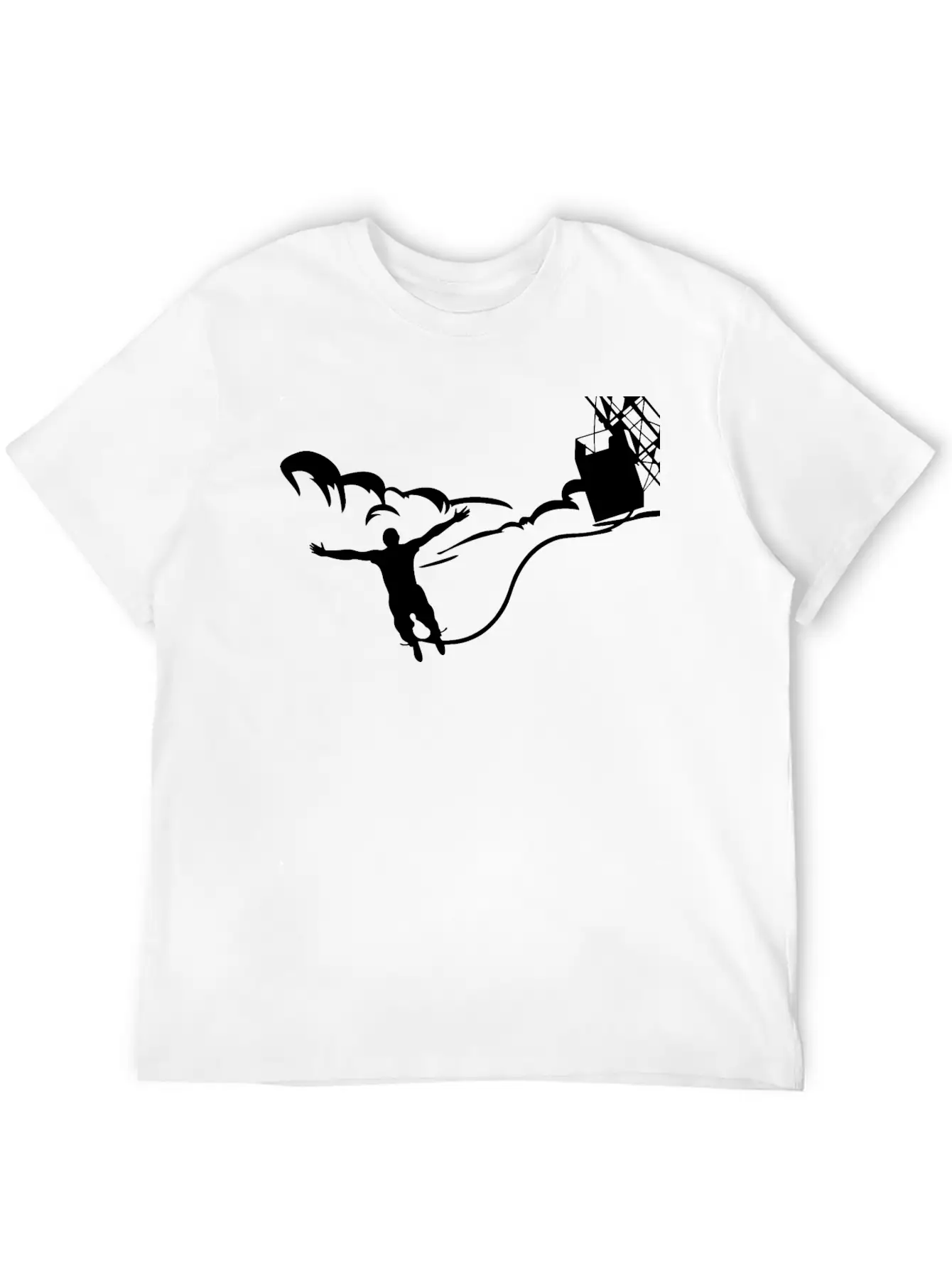 Jump Style Funny Breathable Graphic T-Shirt – Perfect For Casual Days