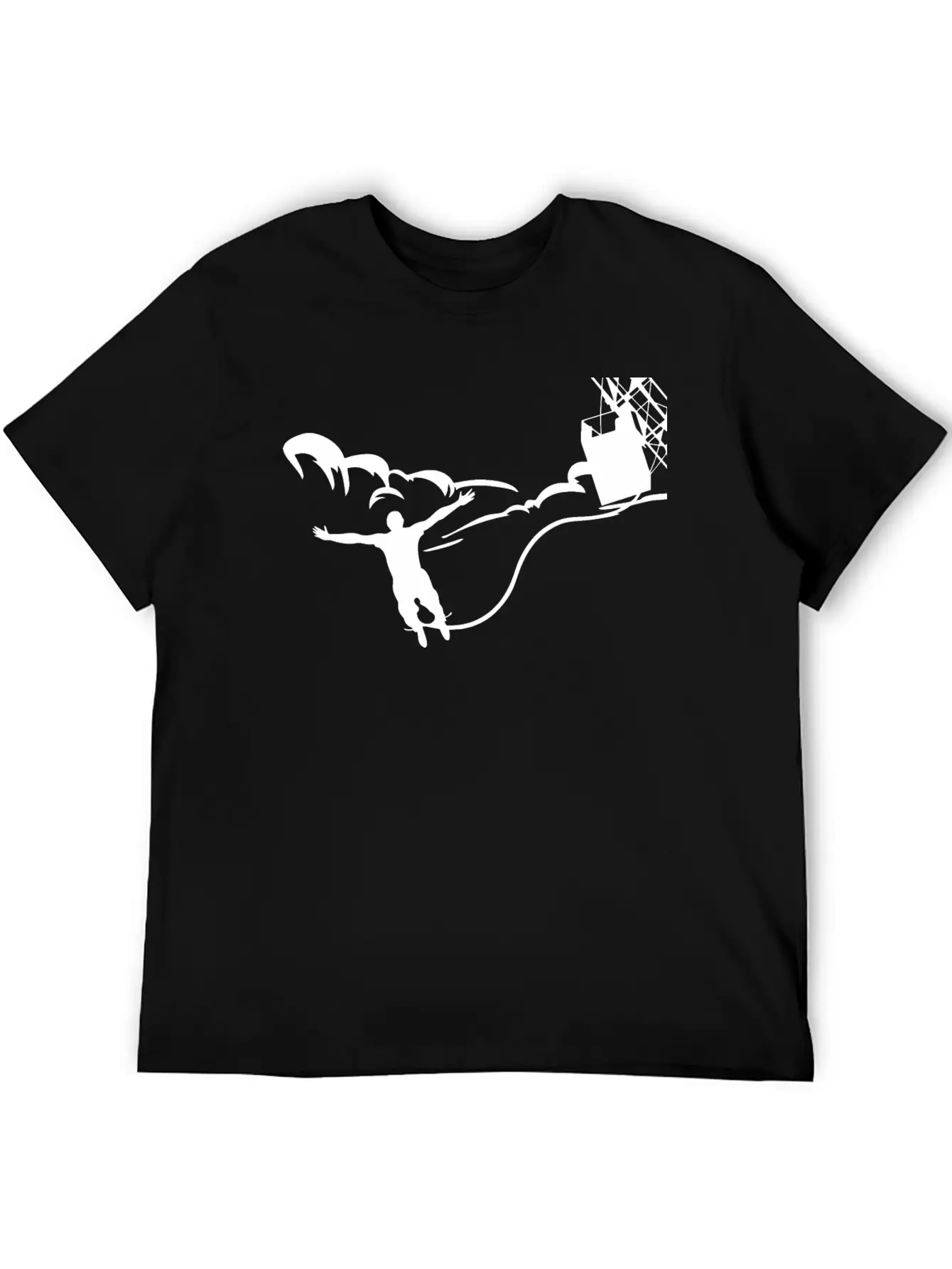 Jump Style Funny Breathable Graphic T-Shirt – Perfect For Casual Days
